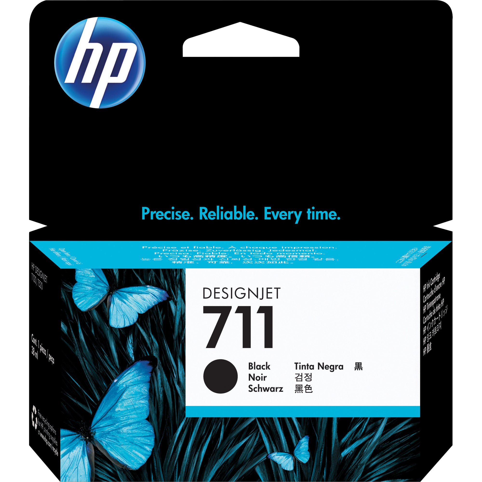 HP Tintenpatrone, schwarz