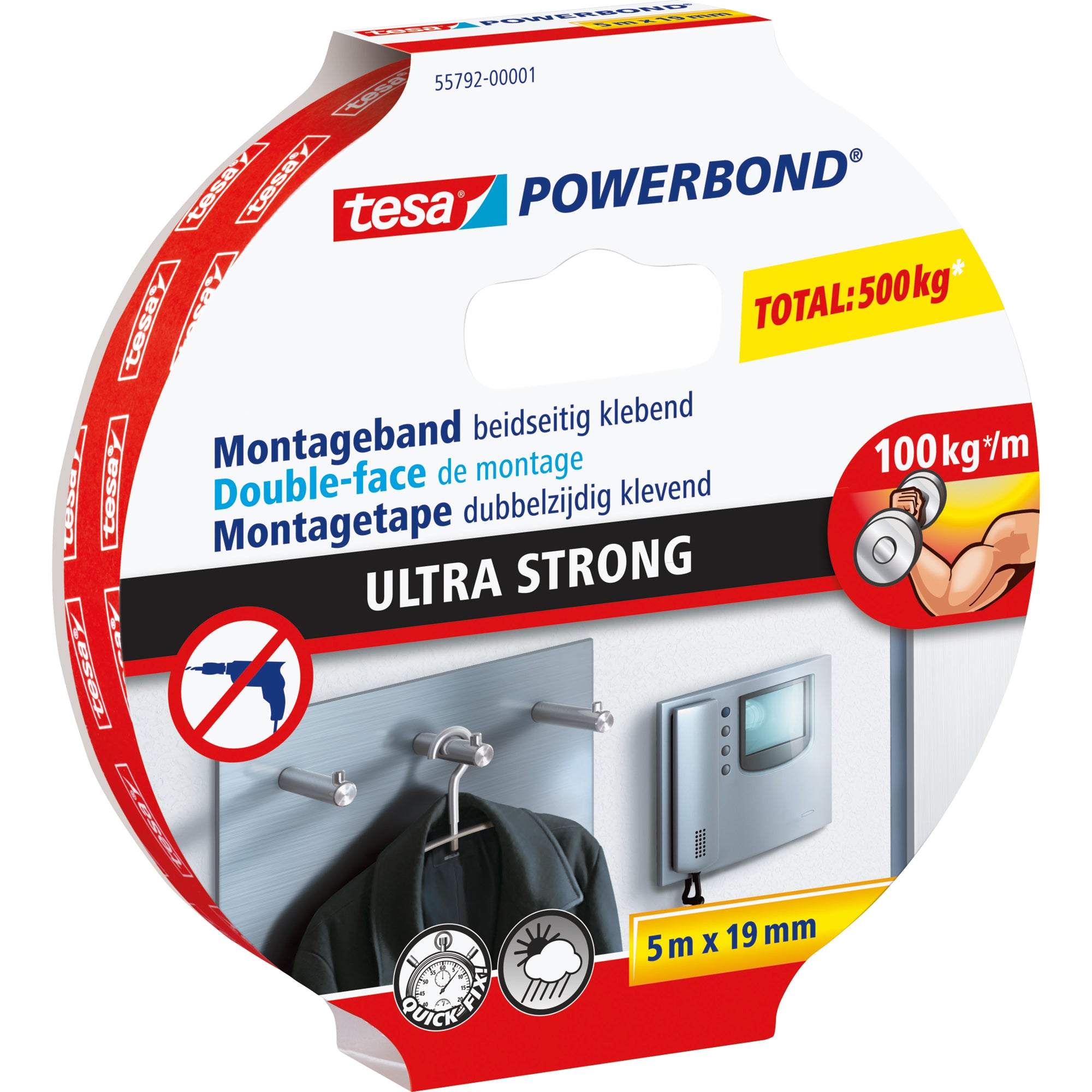 tesa Montageklebeband Powerbond® Ultra Strong