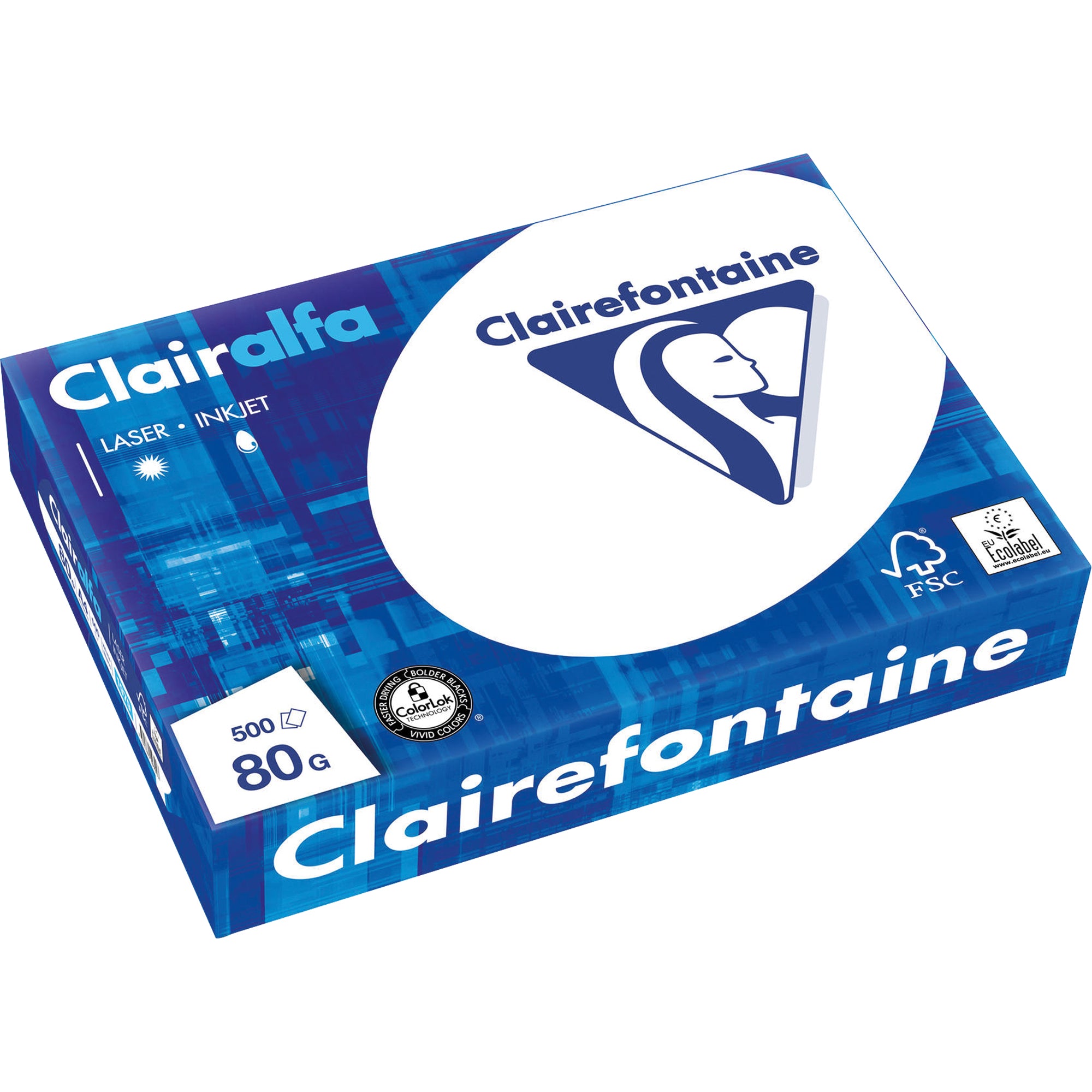 Clairefontaine Multifunktionspapier CLAIRalfa, DIN A4