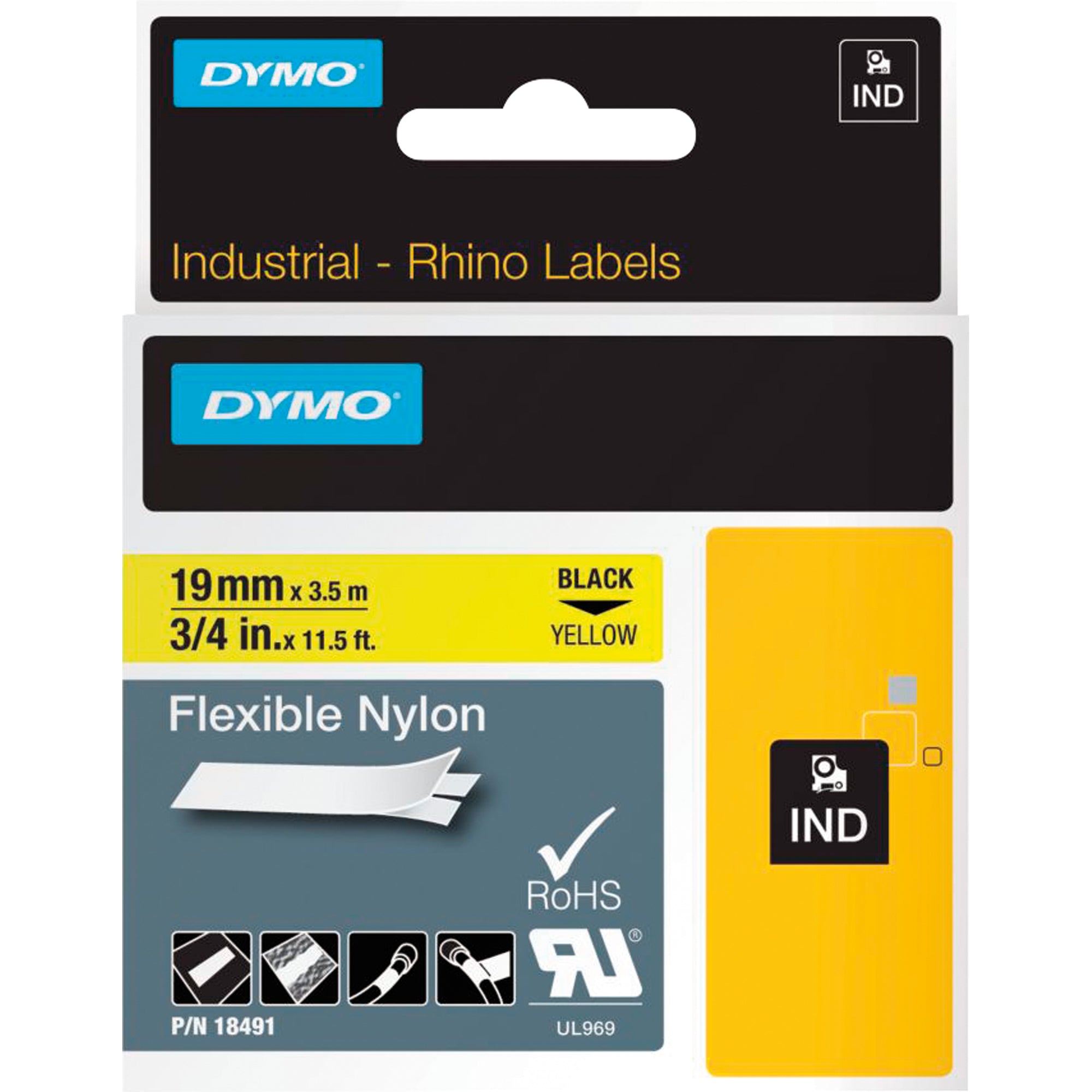 Dymo Schriftbandkassette, 19 mm x 3,5 m (B x L)