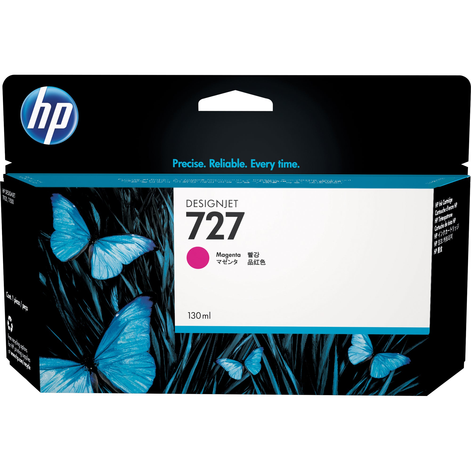 HP Tintenpatrone 727 130ml magenta
