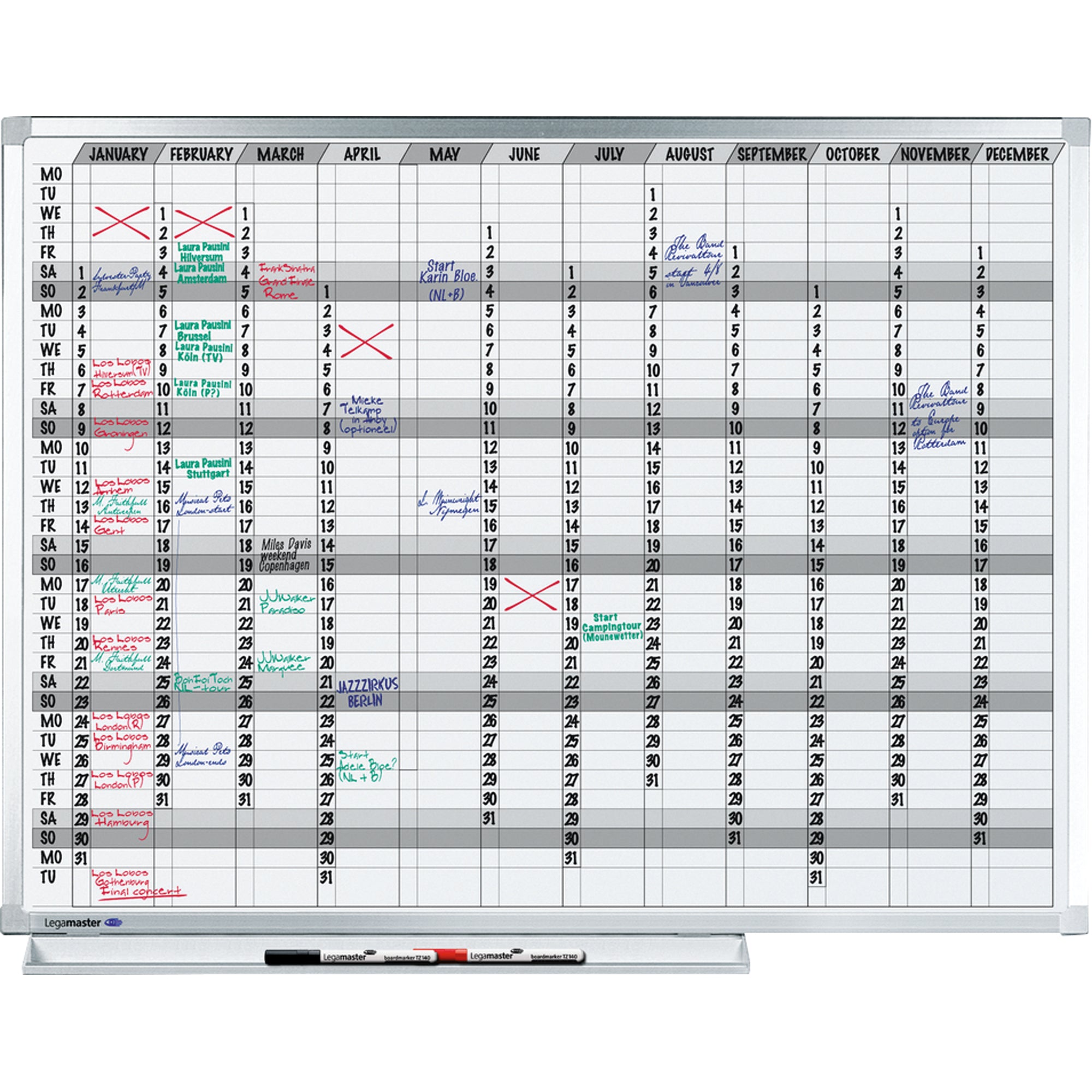 Legamaster Jahresplaner PROFESSIONAL