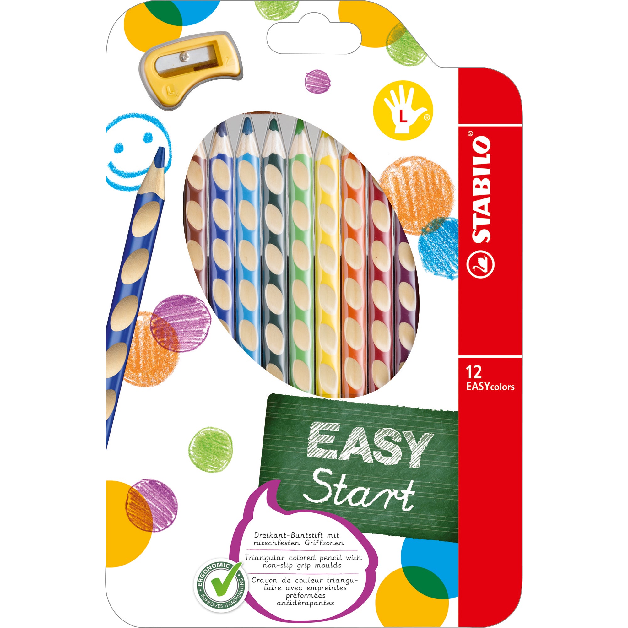 Stabilo Buntstift EASYcolors