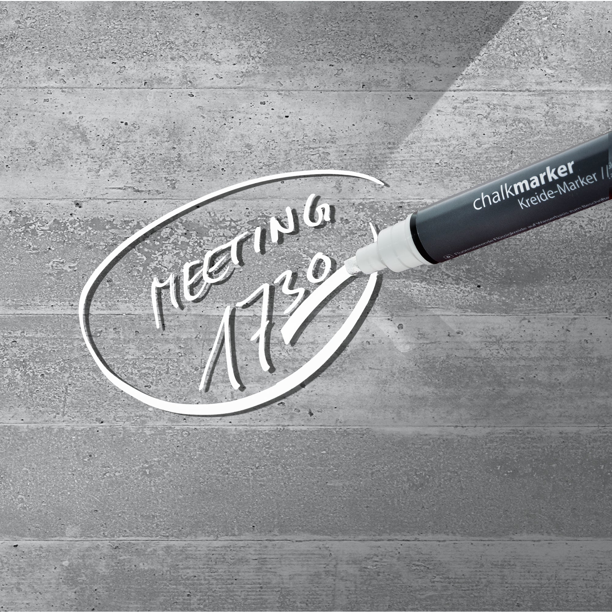 Sigel Glasboard Artverum, design Sichtbeton