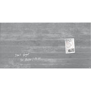 Sigel Glasboard Artverum, design Sichtbeton