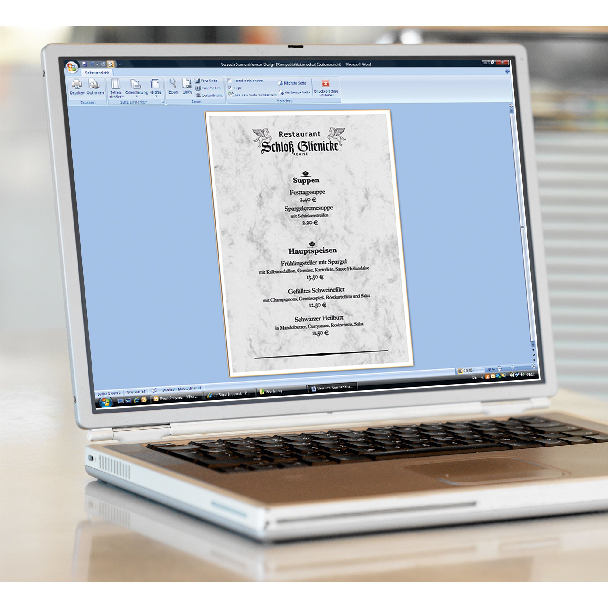 Sigel Marmorpapier, DIN A4