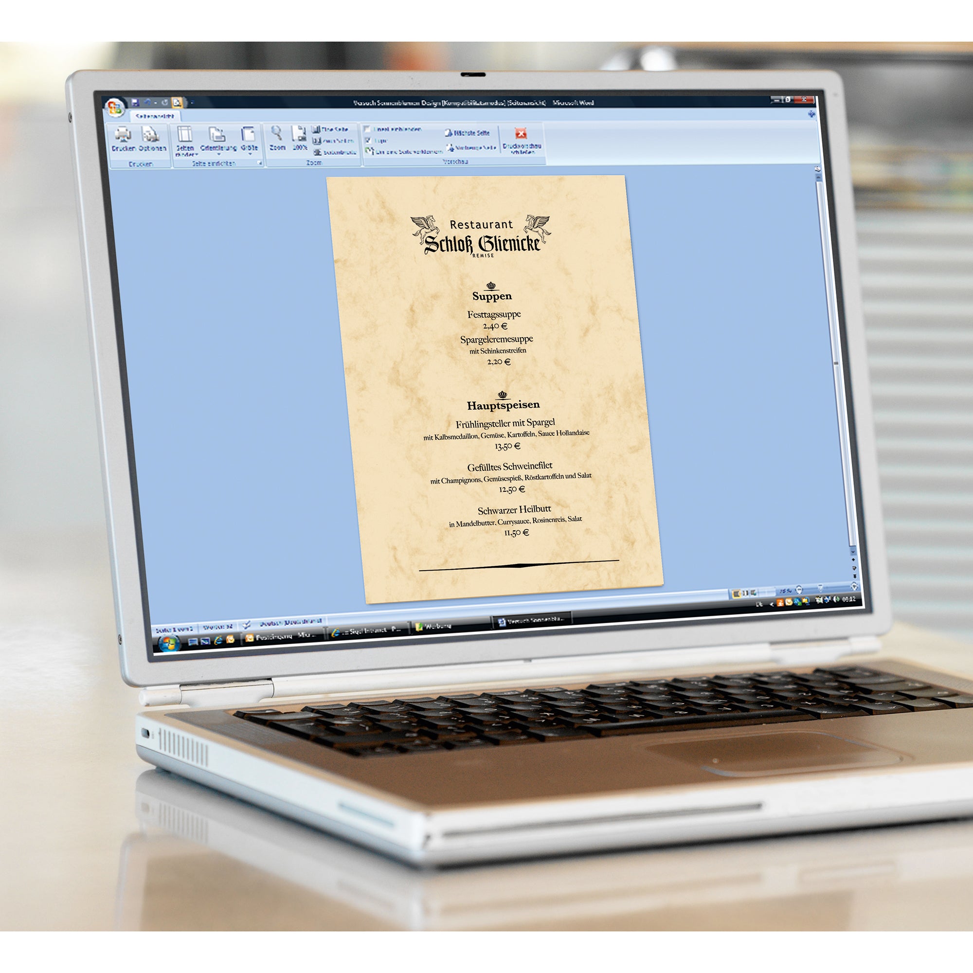 Sigel Marmorpapier, DIN A4