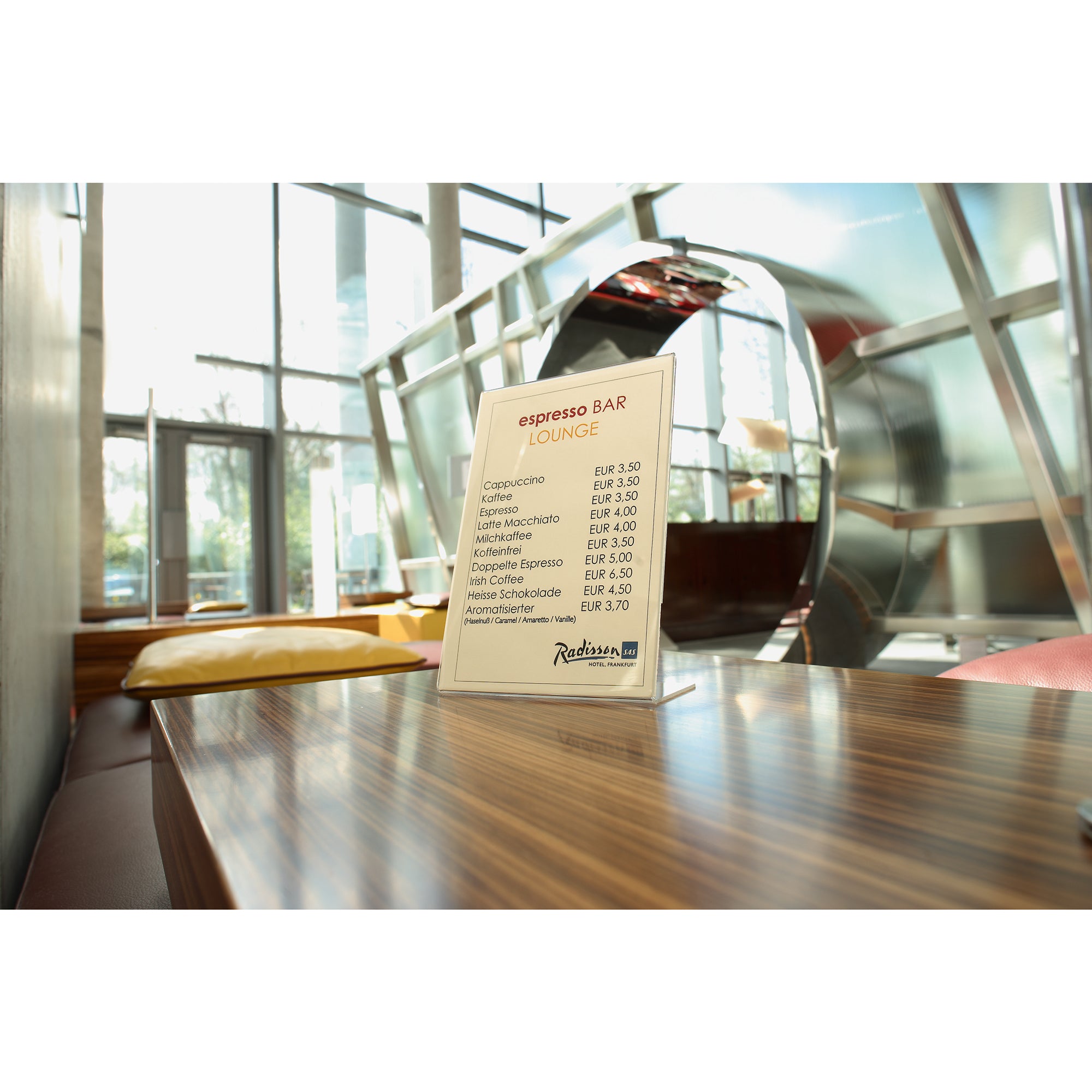 Sigel Tischaufsteller schräg