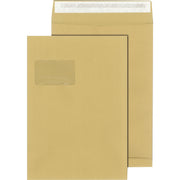 MAILmedia Faltentasche C4 mF hk 140g br 100 St., DIN C4