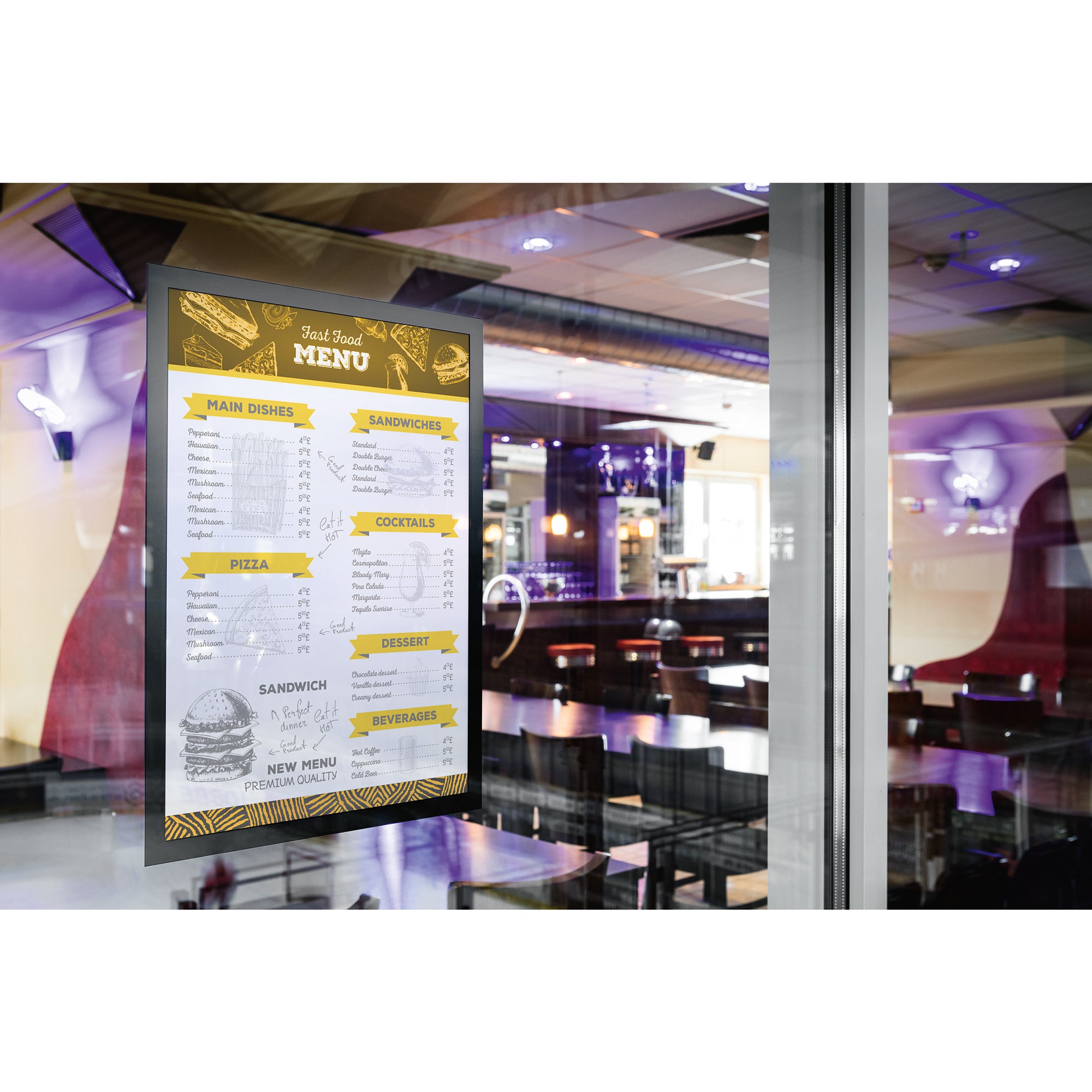 Durable Magnetrahmen DURAFRAME® SUN, DIN A3