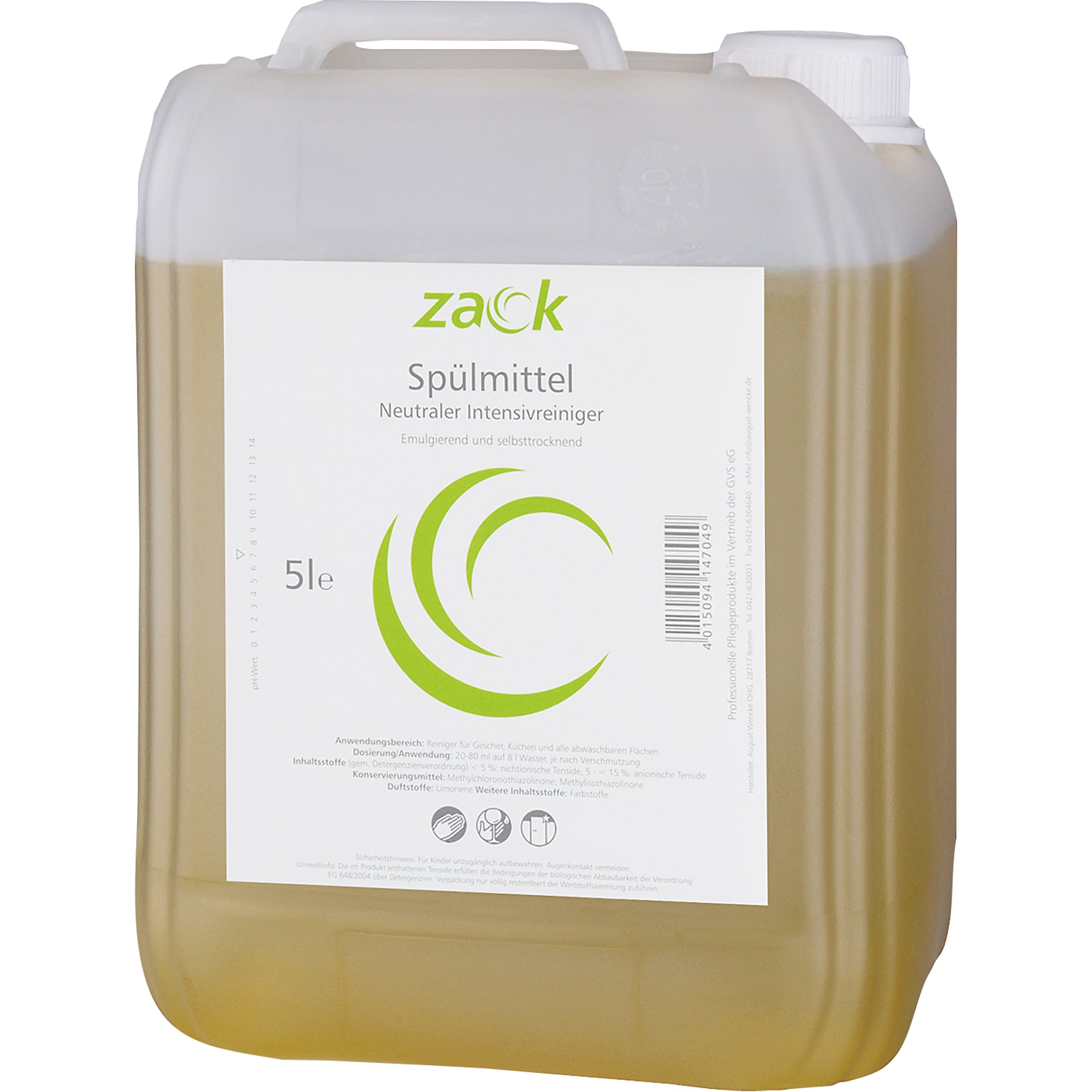 zack Geschirrspülmittel
