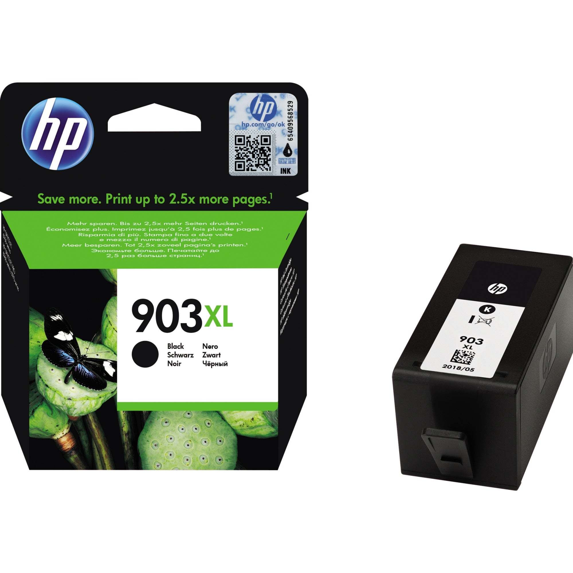 HP Tintenpatrone, schwarz