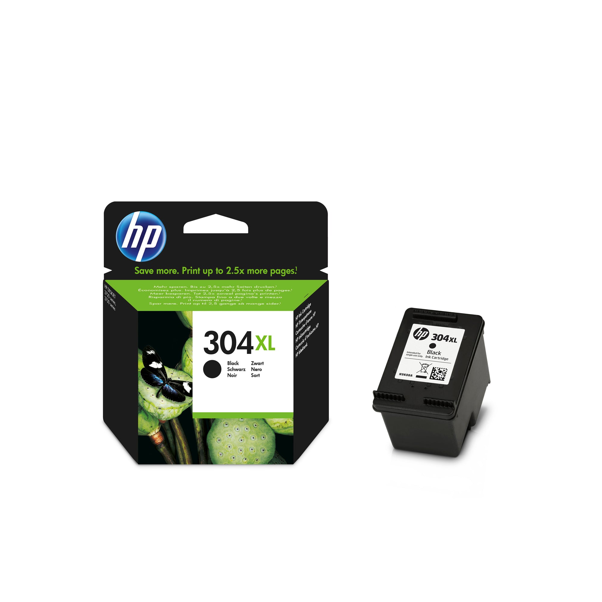 HP Tintenpatrone, schwarz