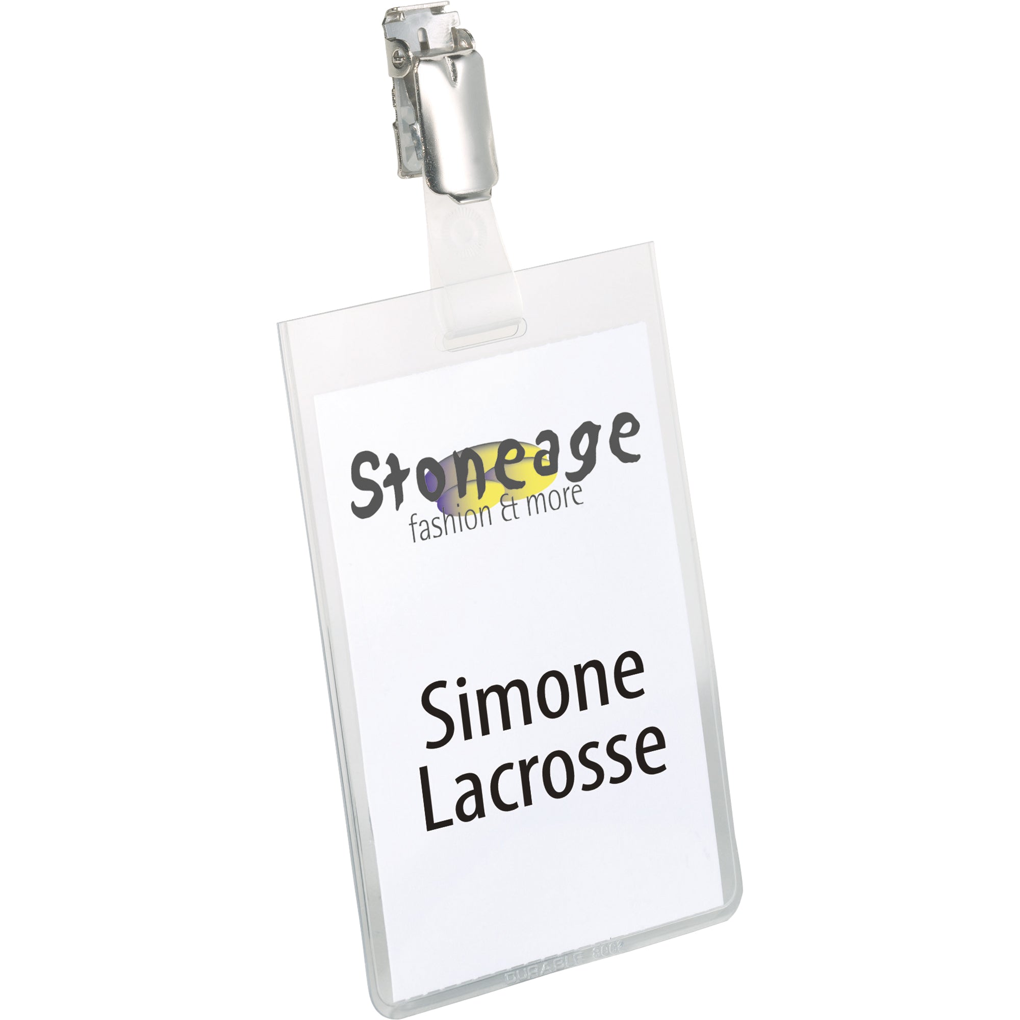 Durable Namensschild, 60 x 90 mm (B x H)