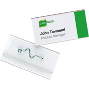 Durable Namensschild, 60 x 30 mm (B x H)