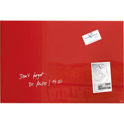 Sigel Glasboard Artverum, rot