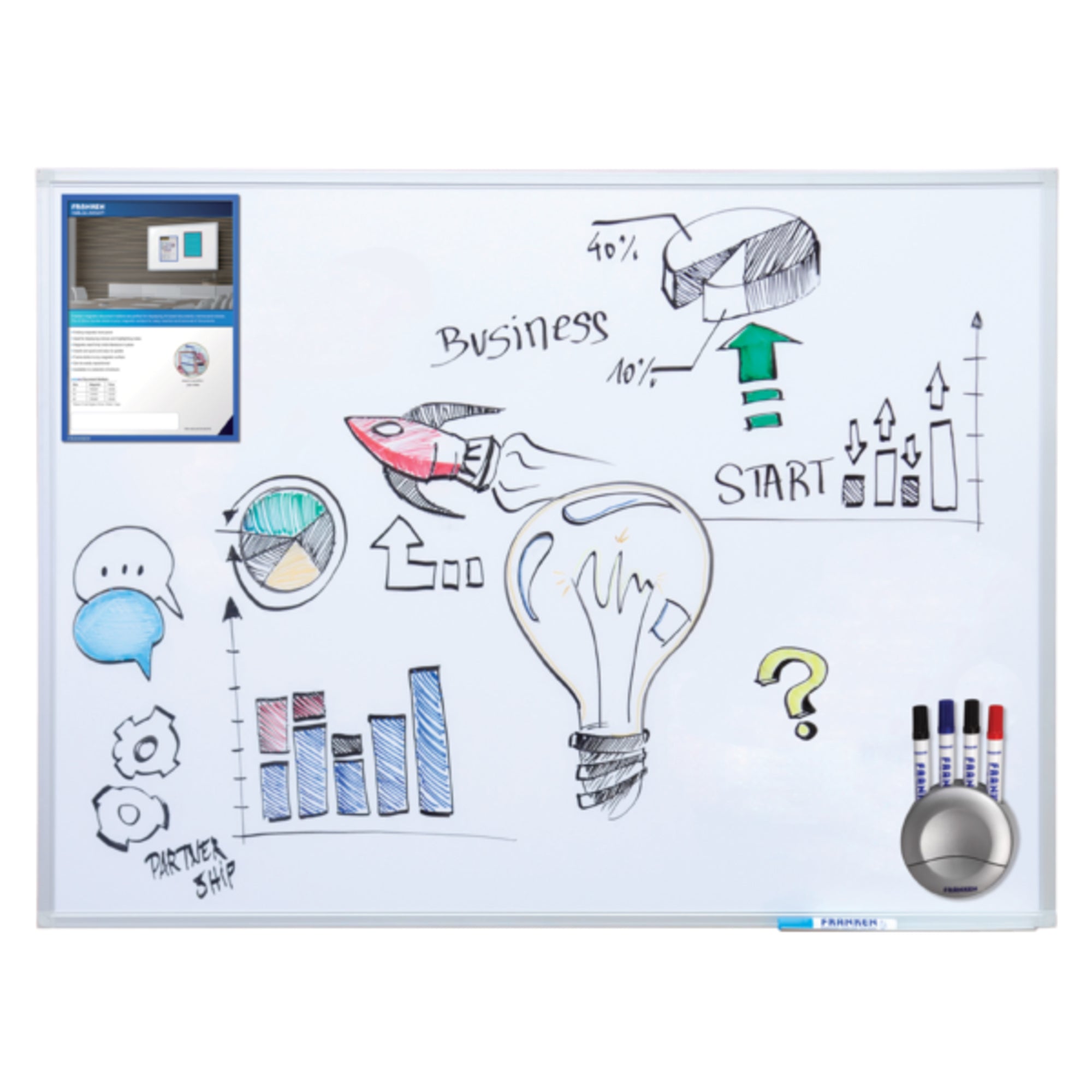 Franken Whiteboard X-tra!Line