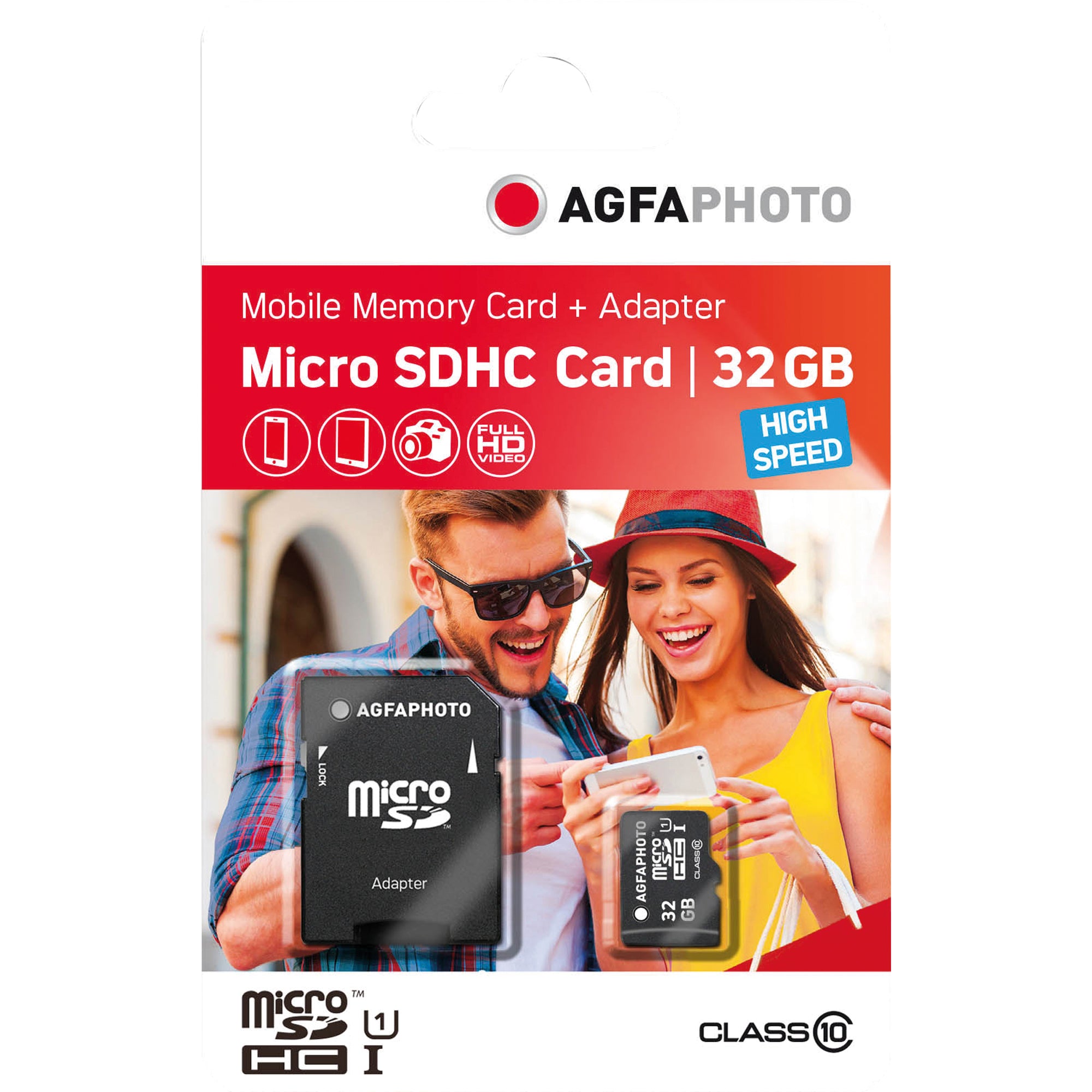 AgfaPhoto Speicherkarte microSDHC