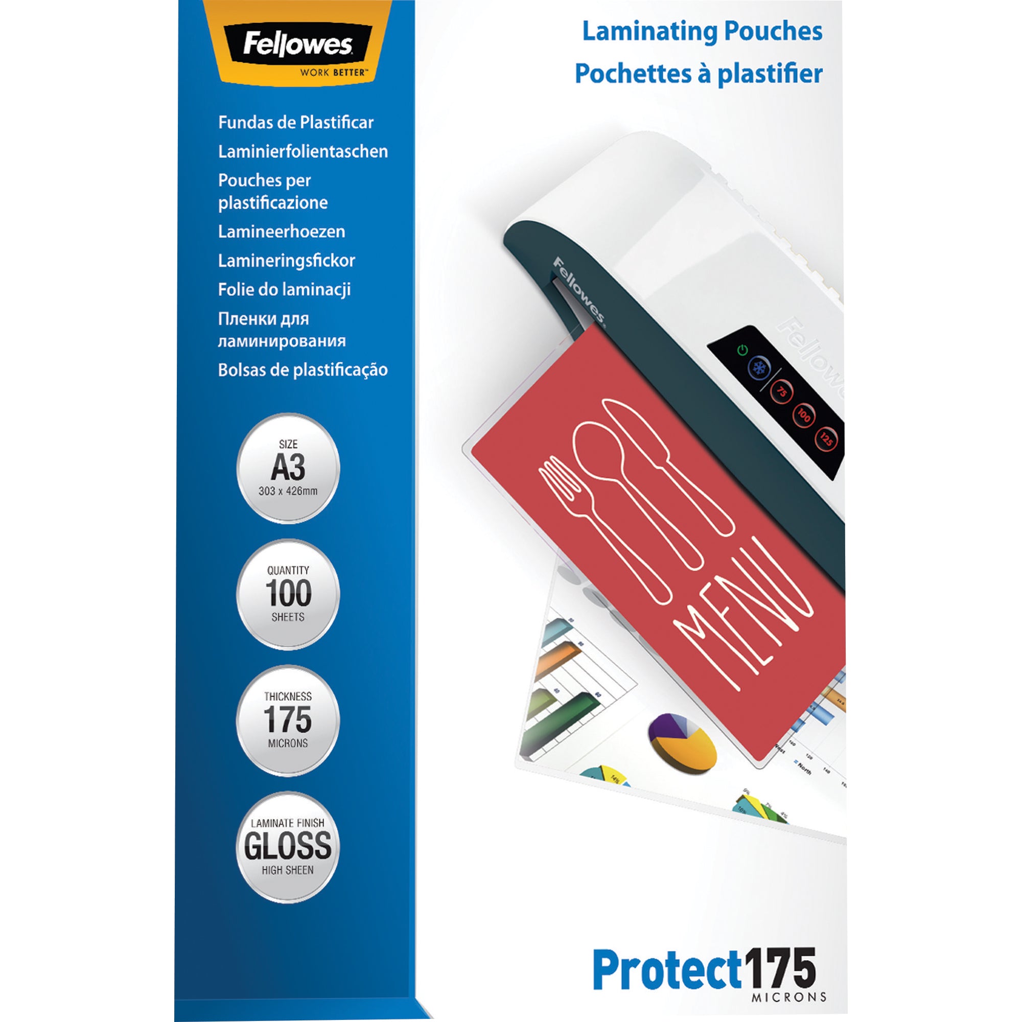 Fellowes Laminierfolie Protect 175