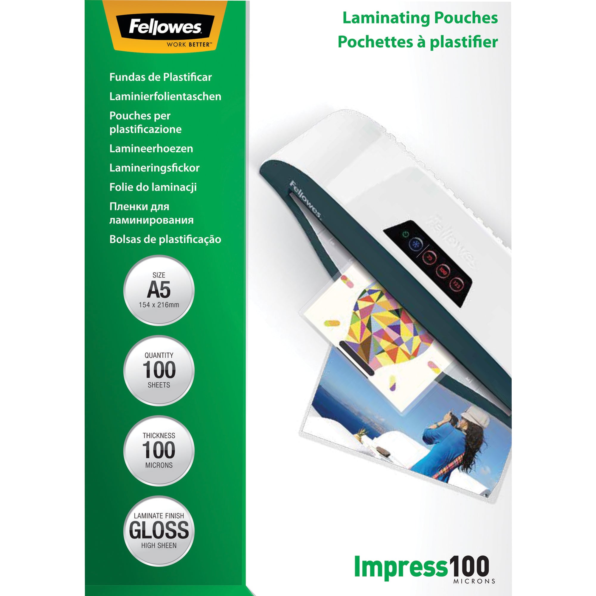 Fellowes Laminierfolie Impress 100