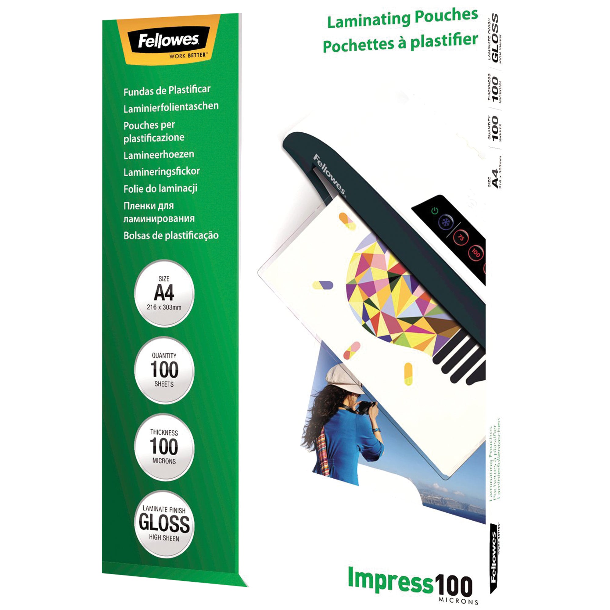 Fellowes Laminierfolie Impress 100