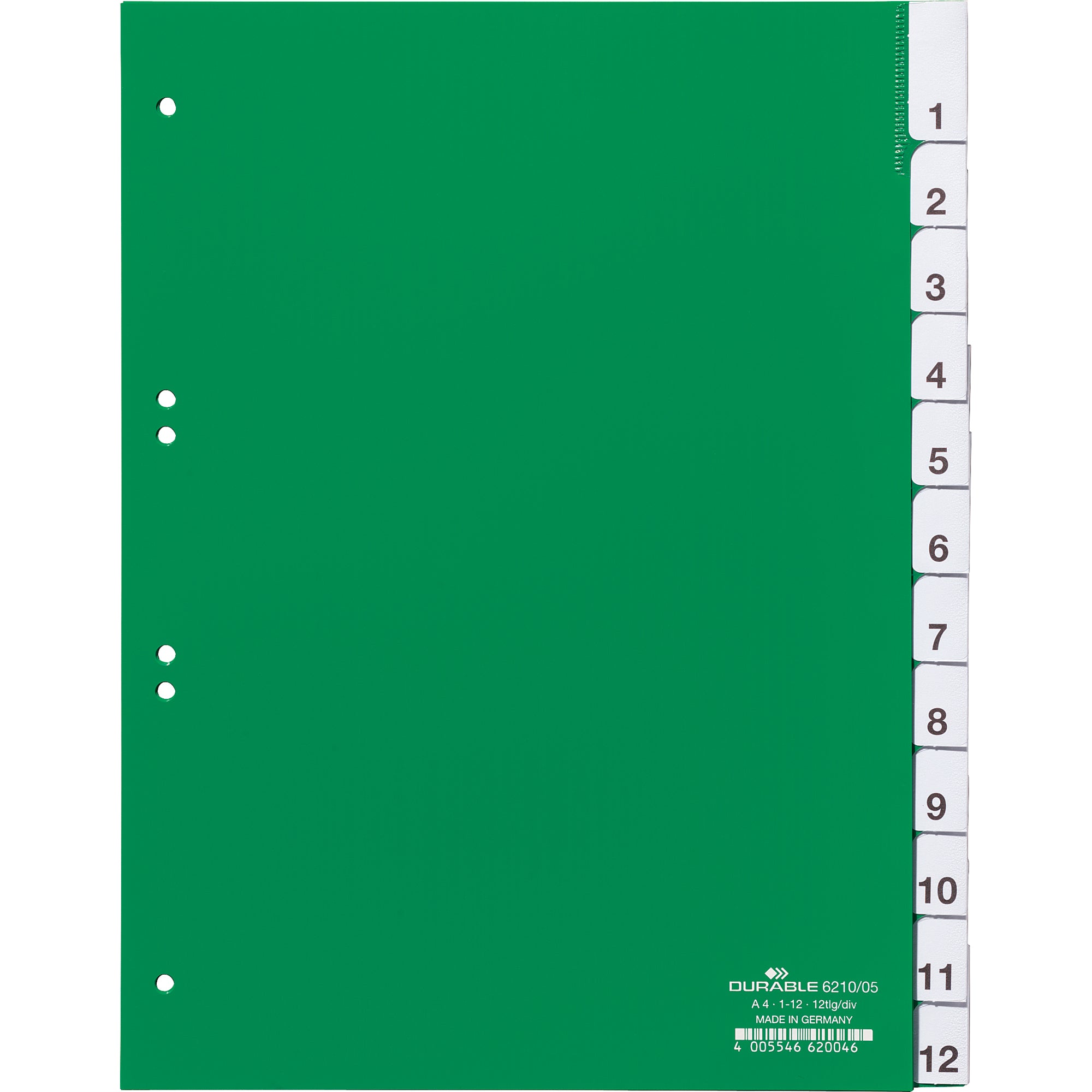 Durable Zahlenregister, DIN A4