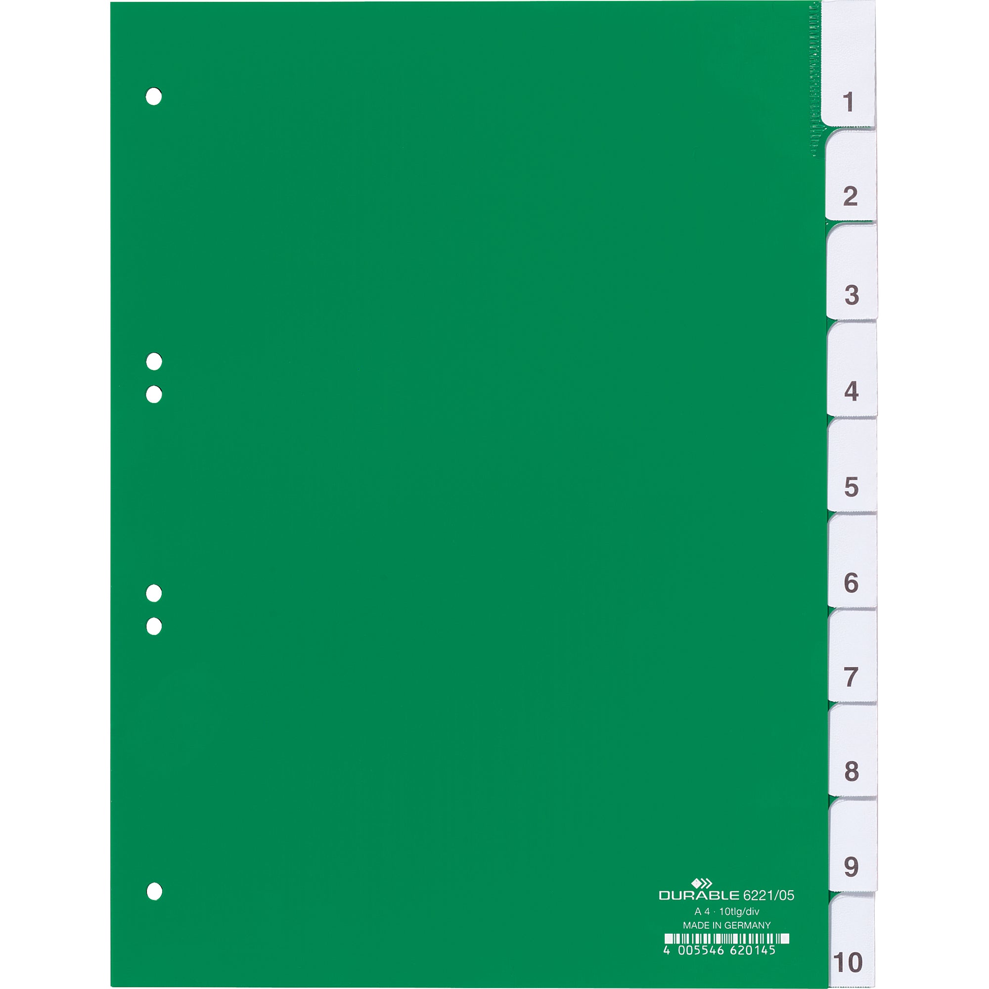 Durable Ordnerregister, DIN A4