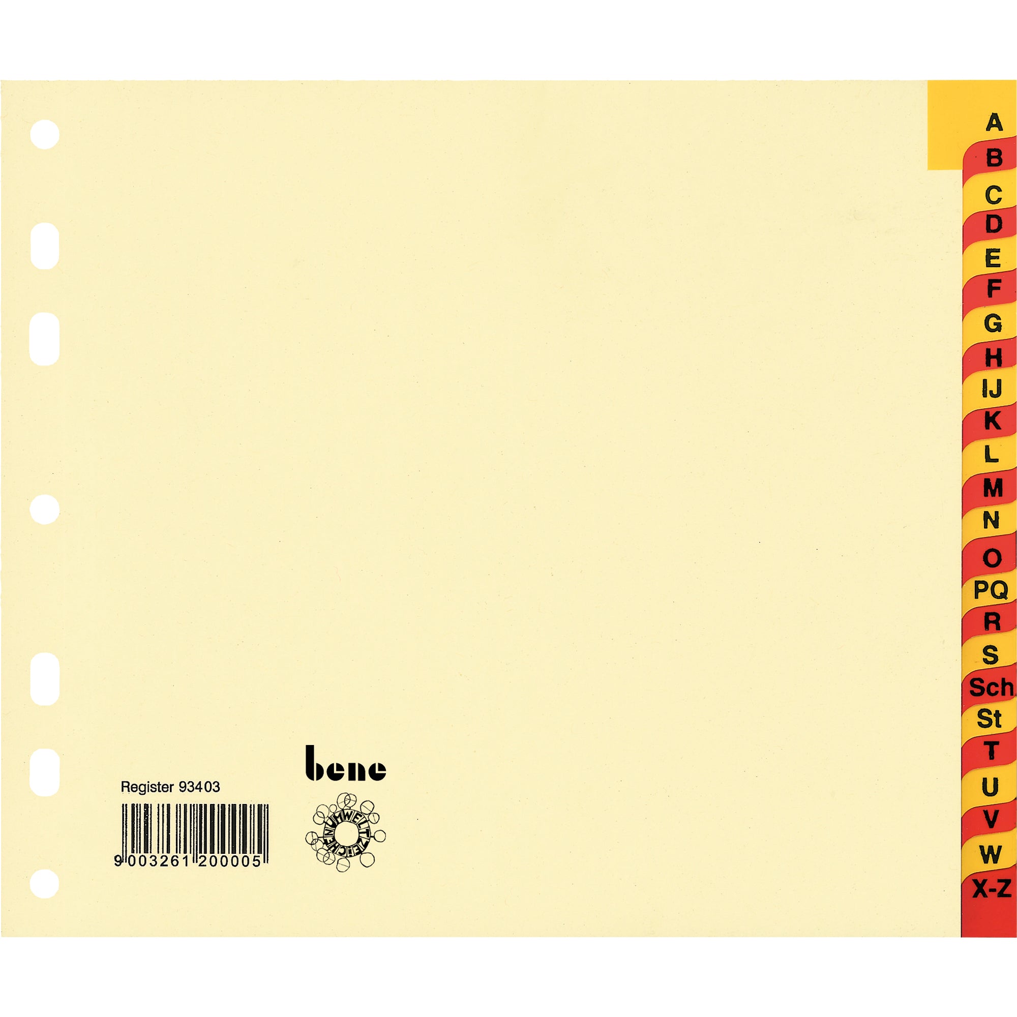Leitz A-Z Register, DIN A4