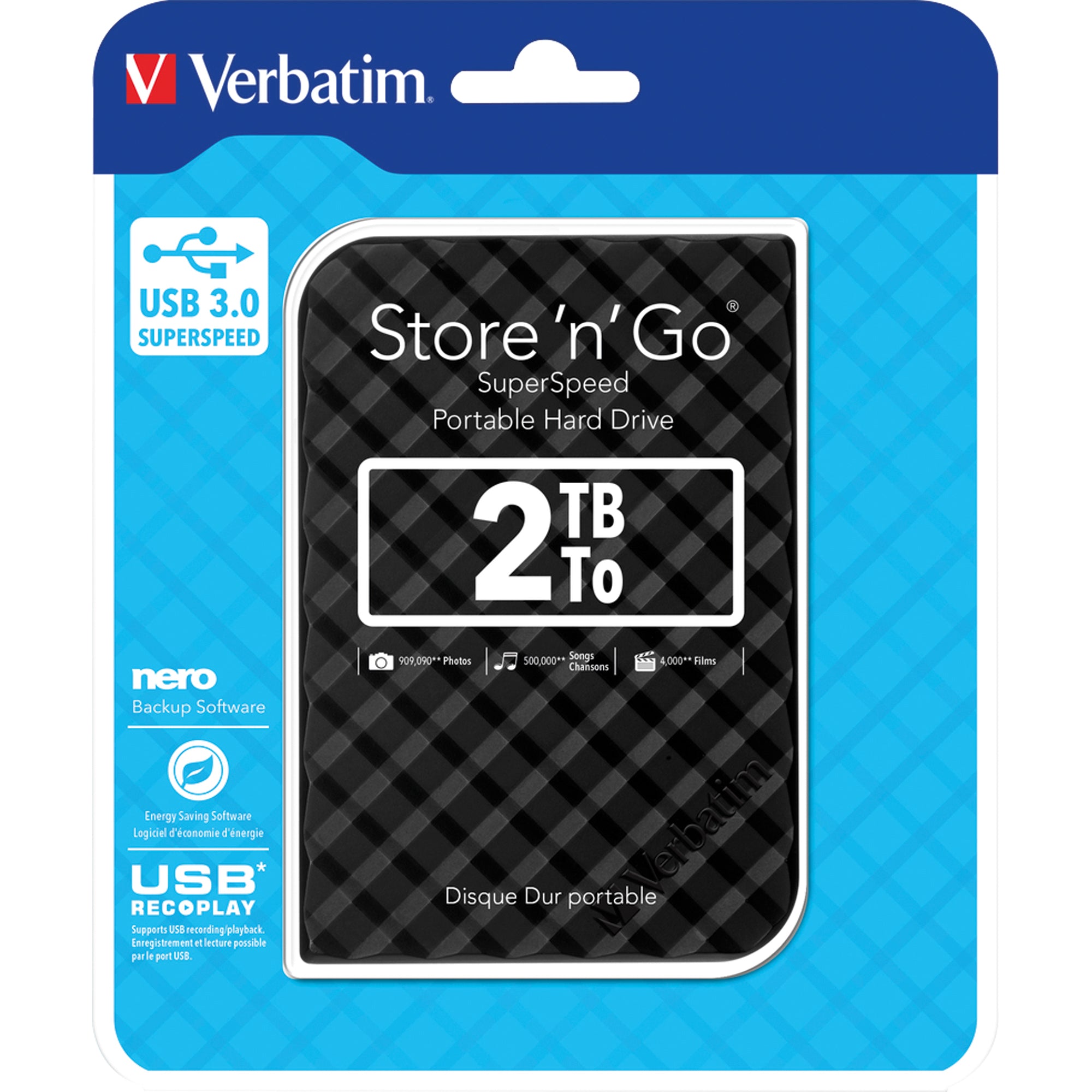 Verbatim Festplatte extern Store 'n' Go