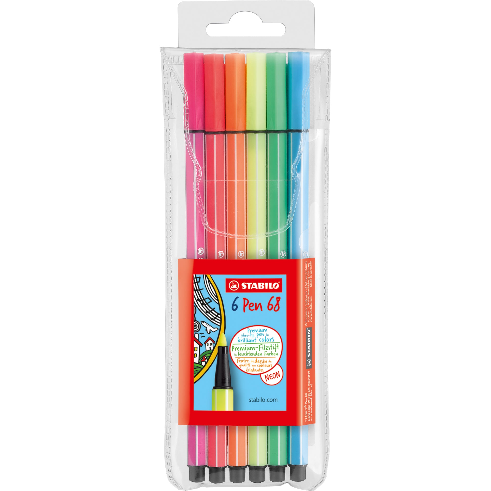 Stabilo Fasermaler Pen 68