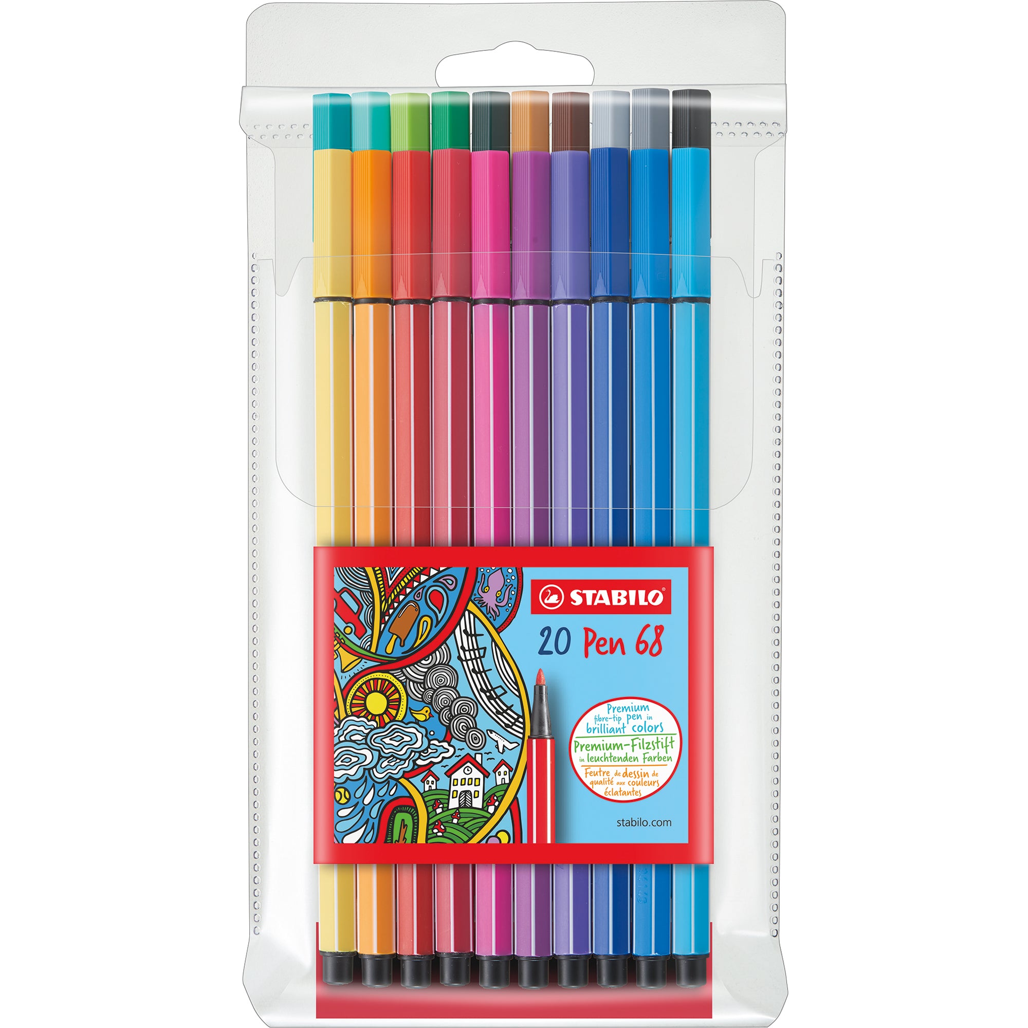 Stabilo Fasermaler Pen 68
