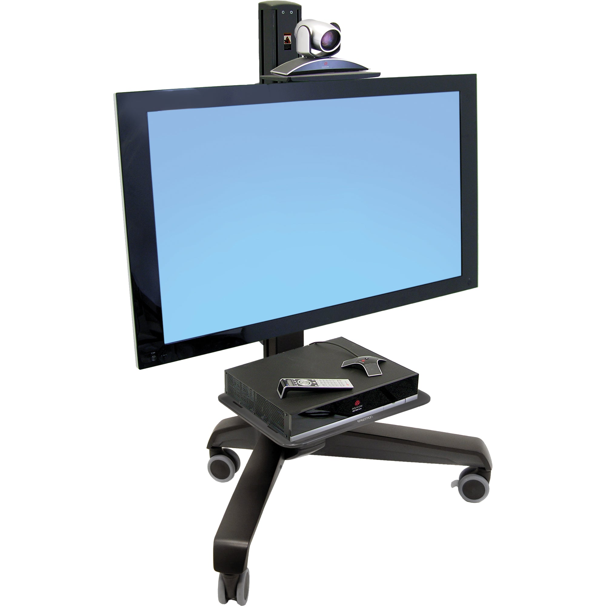 Ergotron Monitorständer Neo-Flex® Mobile MediaCenter VHD