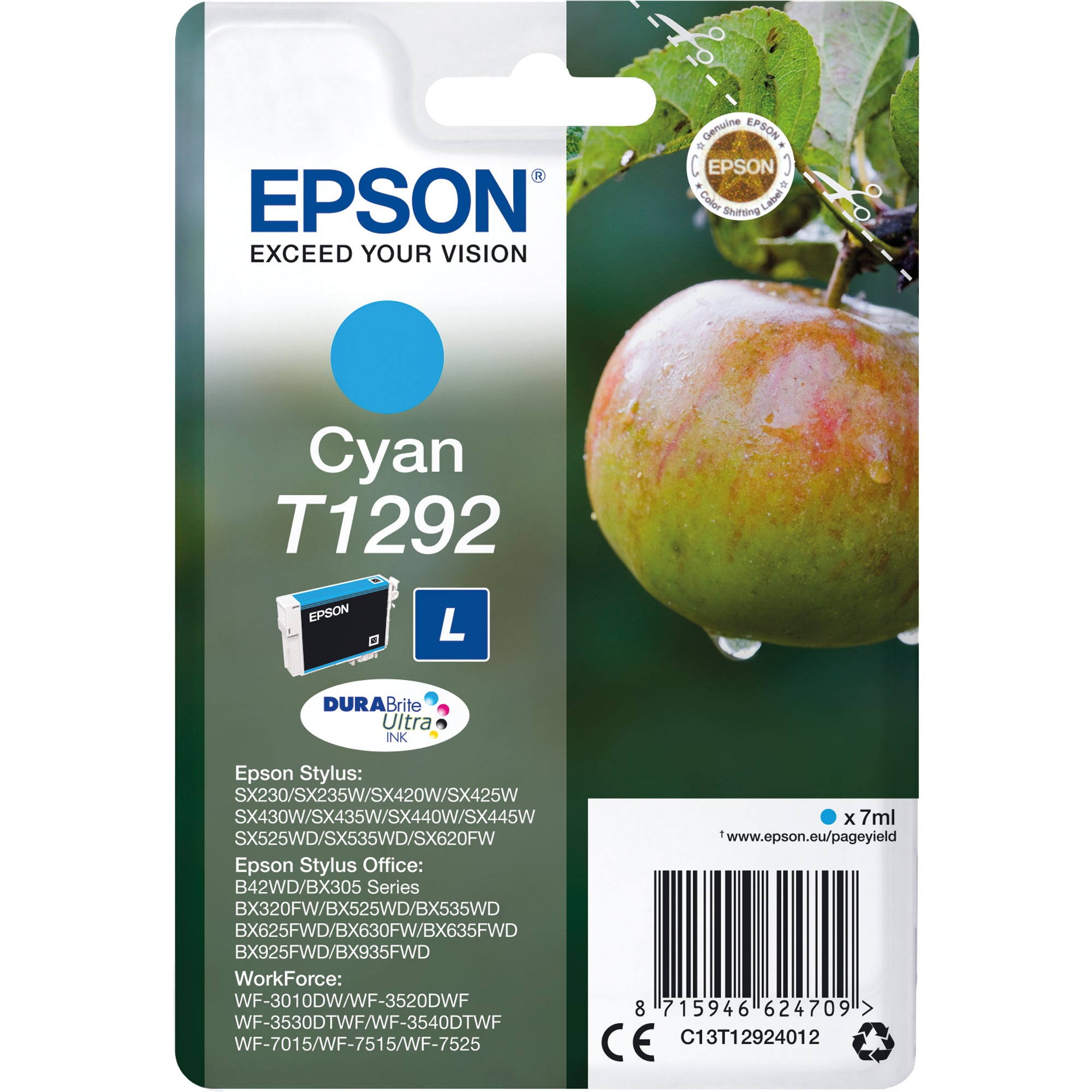 Epson Tintenpatrone, cyan