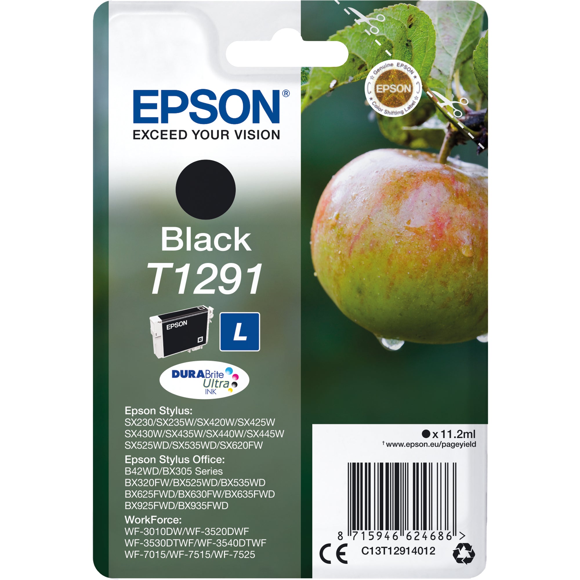Epson Tintenpatrone, schwarz