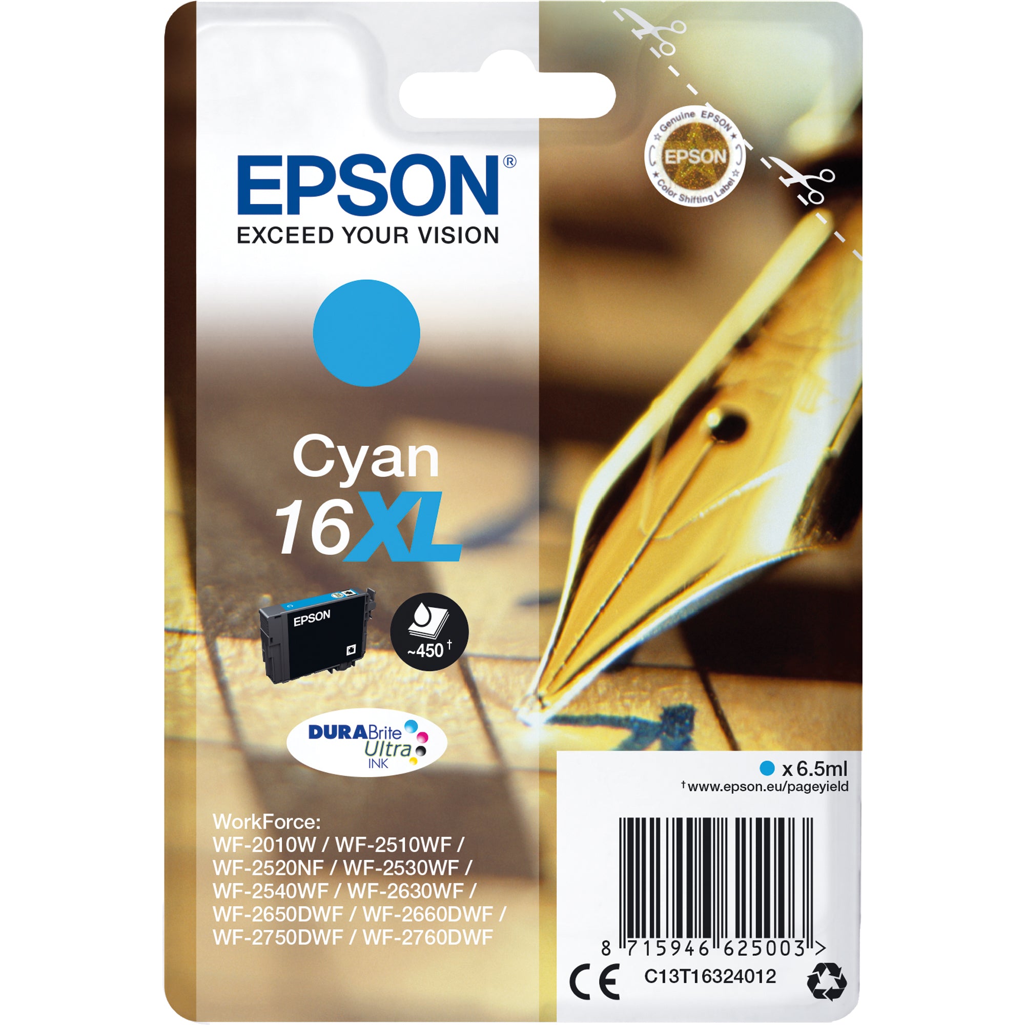 Epson Tintenpatrone, cyan