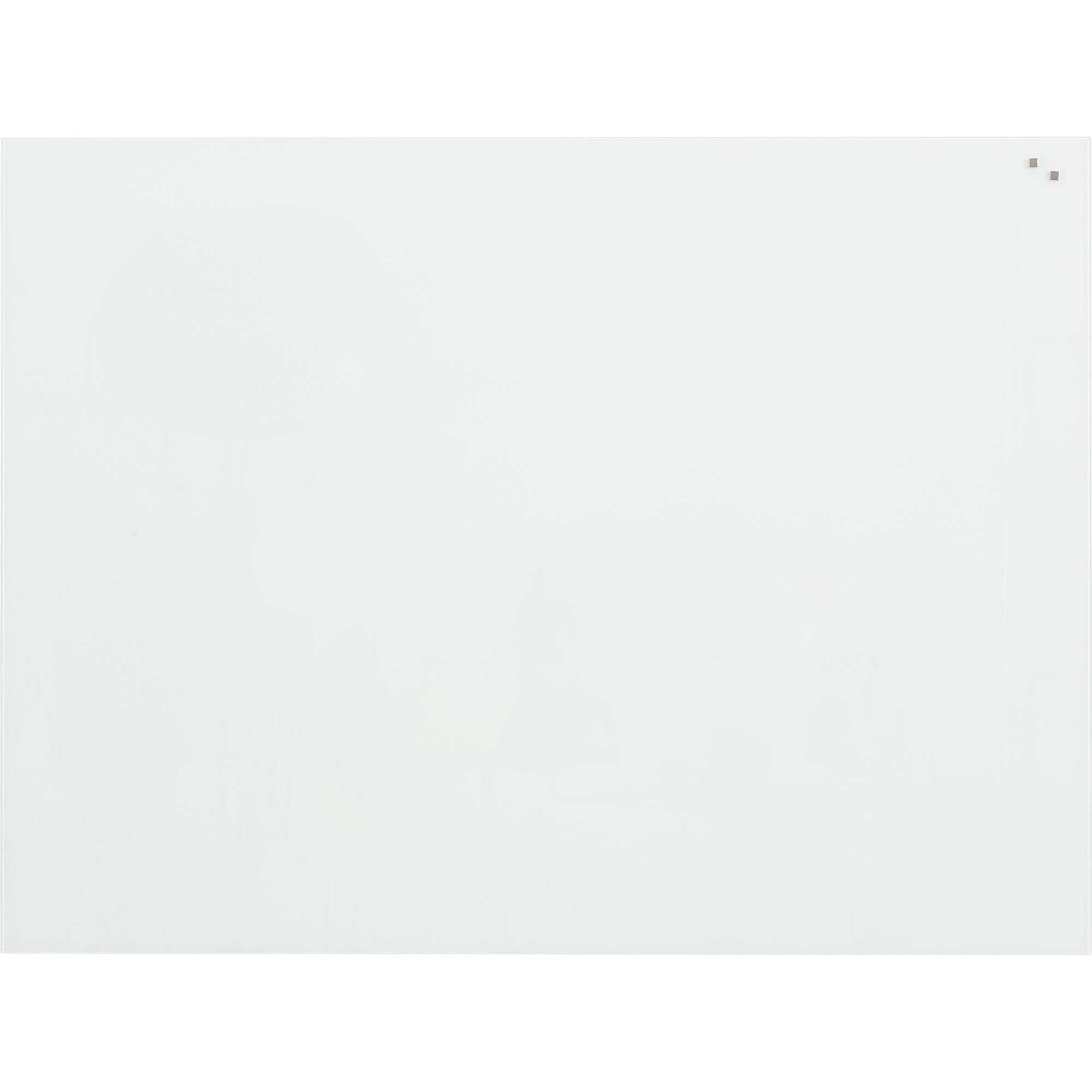 Franken Glastafel 240x120cm weiß