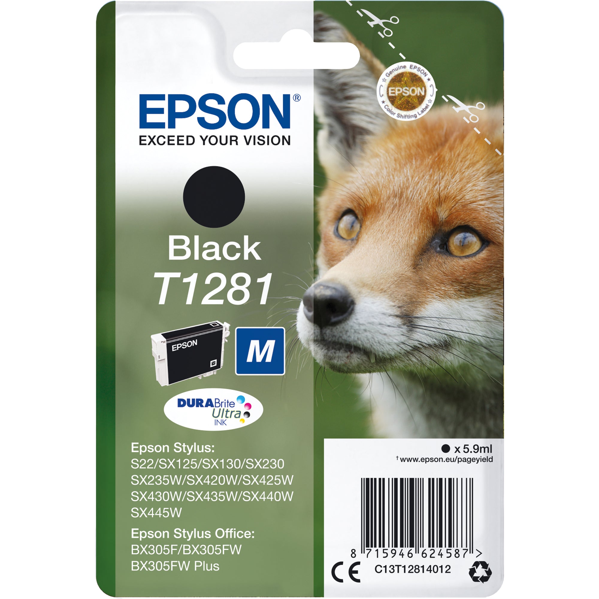 Epson Tintenpatrone, schwarz