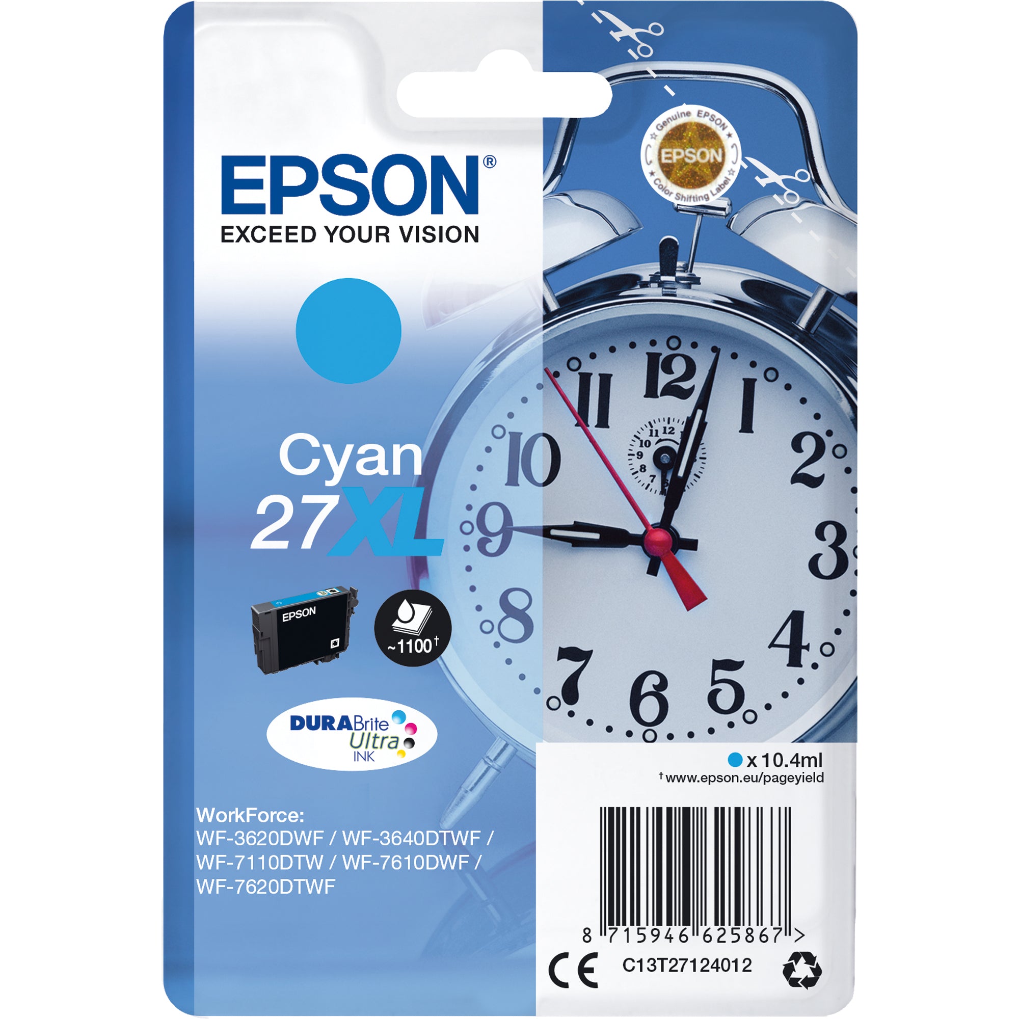 Epson Tintenpatrone, cyan