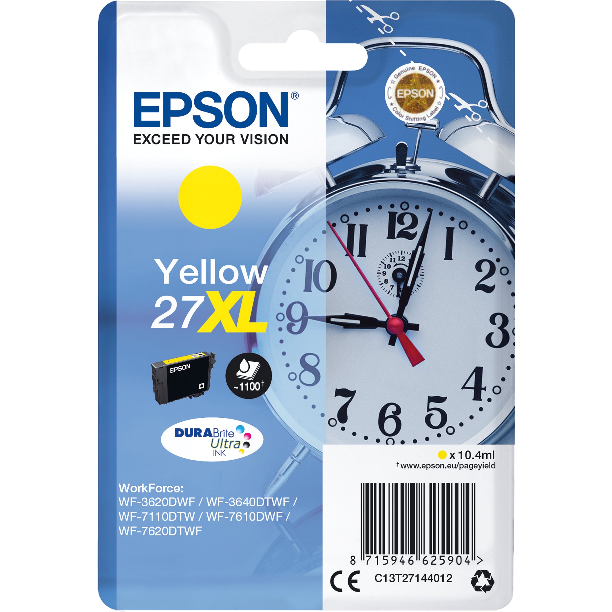 Epson Tintenpatrone, gelb