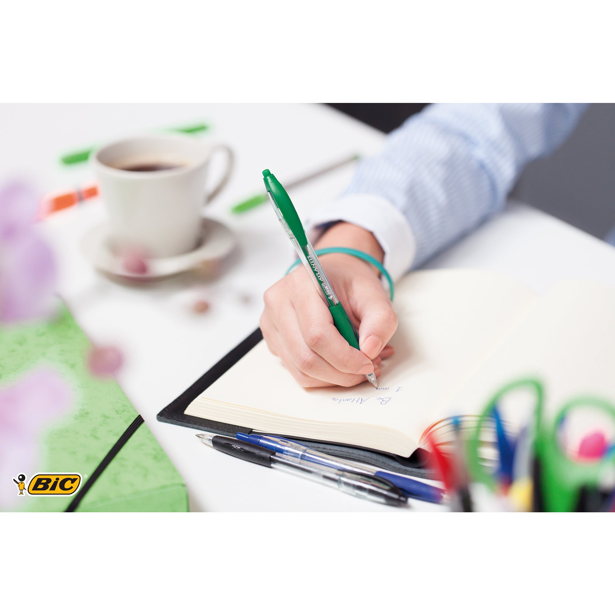 Bic Kugelschreiber Atlantis 0,32mm schwarz