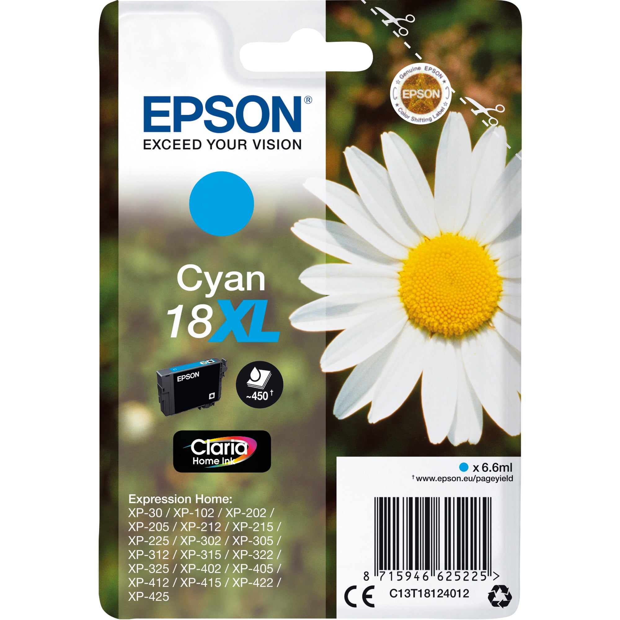 Epson Tintenpatrone, cyan