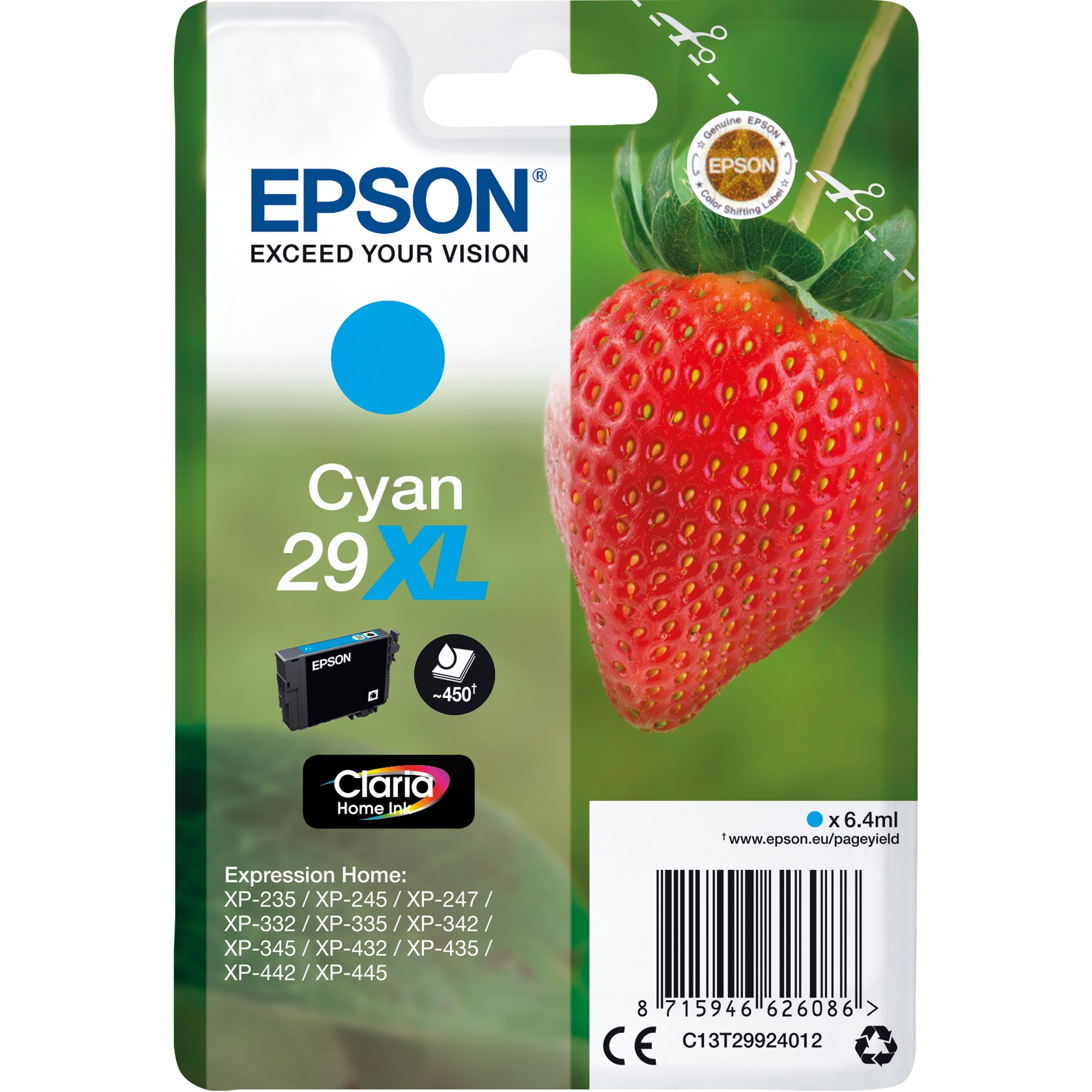Epson Tintenpatrone, cyan