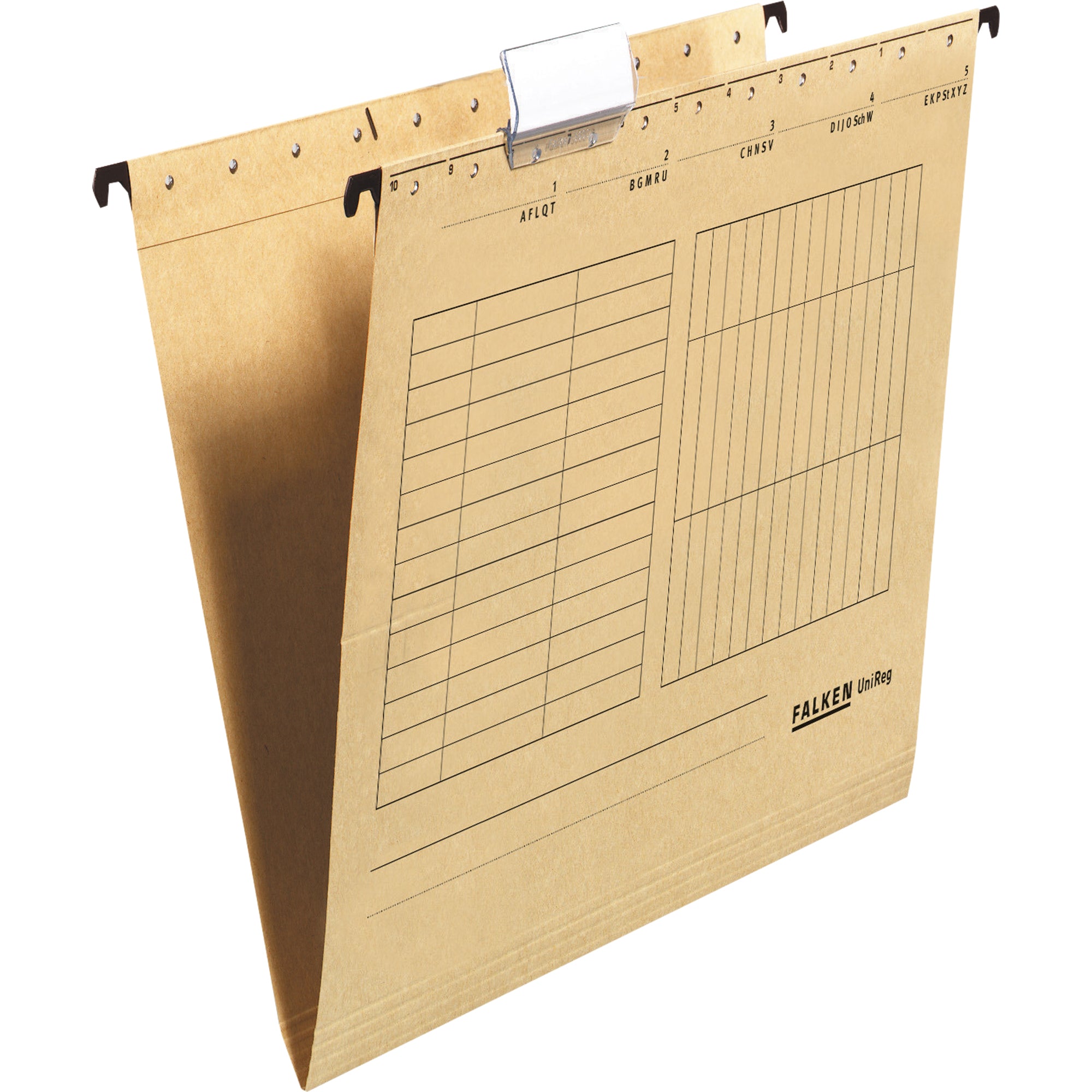 Falken Hängemappe seitlich offen br 5 St., DIN A4