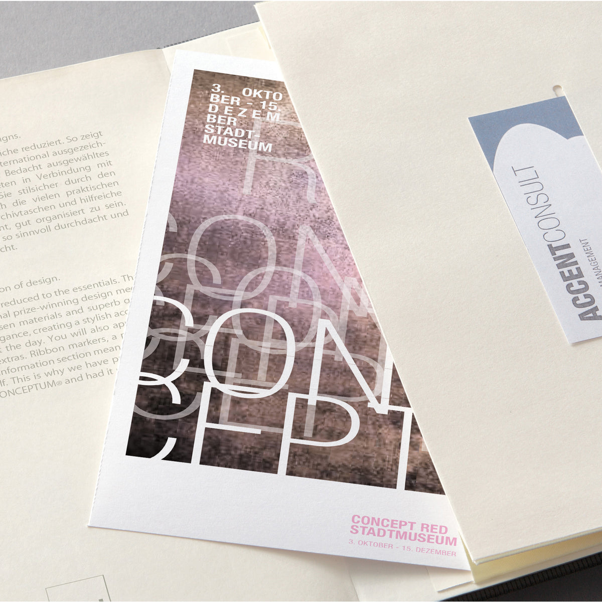 Sigel Buchkalender Conceptum, ca. DIN A4+