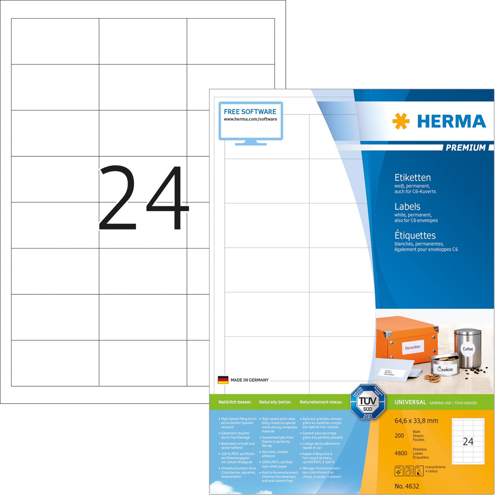 Herma Universaletikett PREMIUM