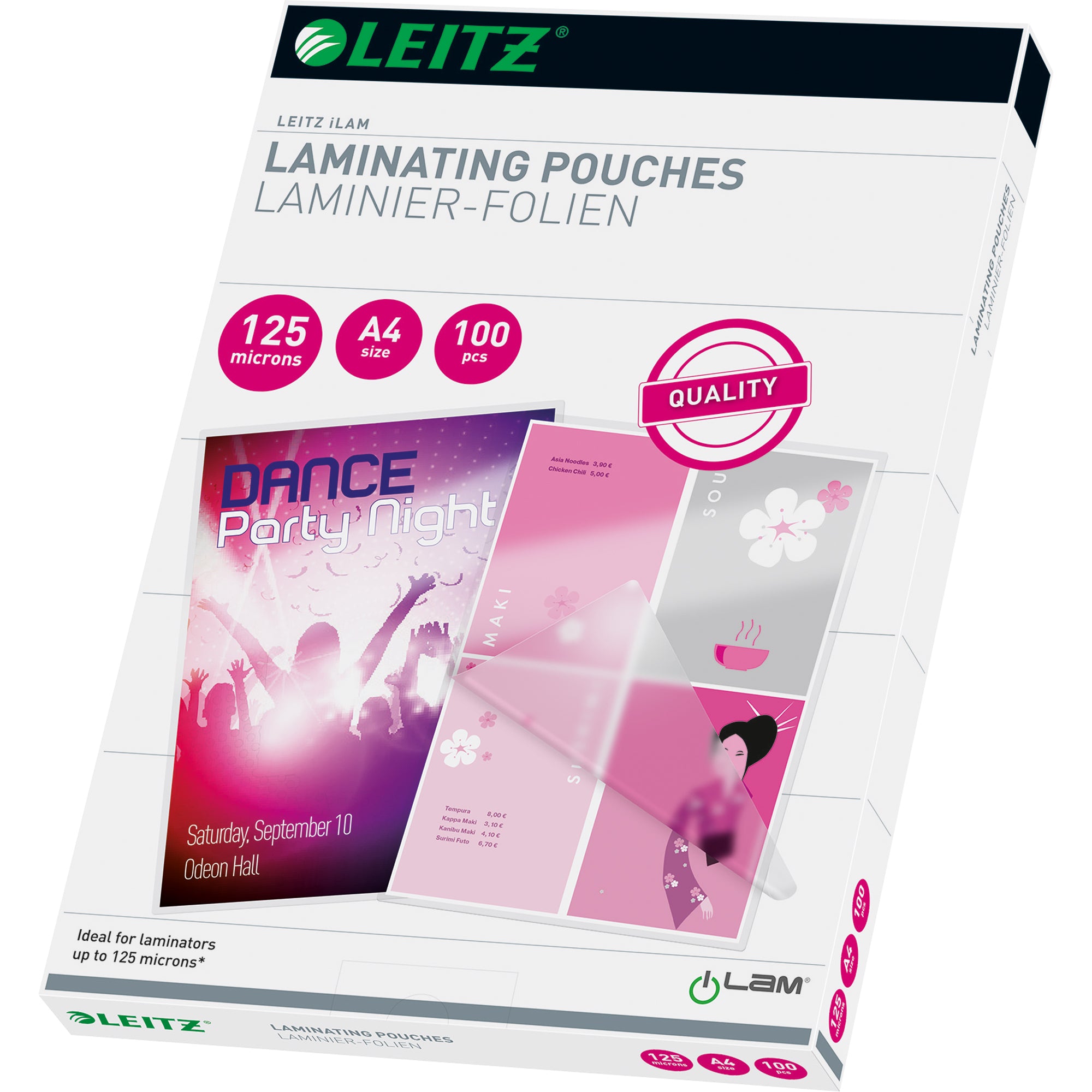 Leitz Laminierfolie, DIN A4