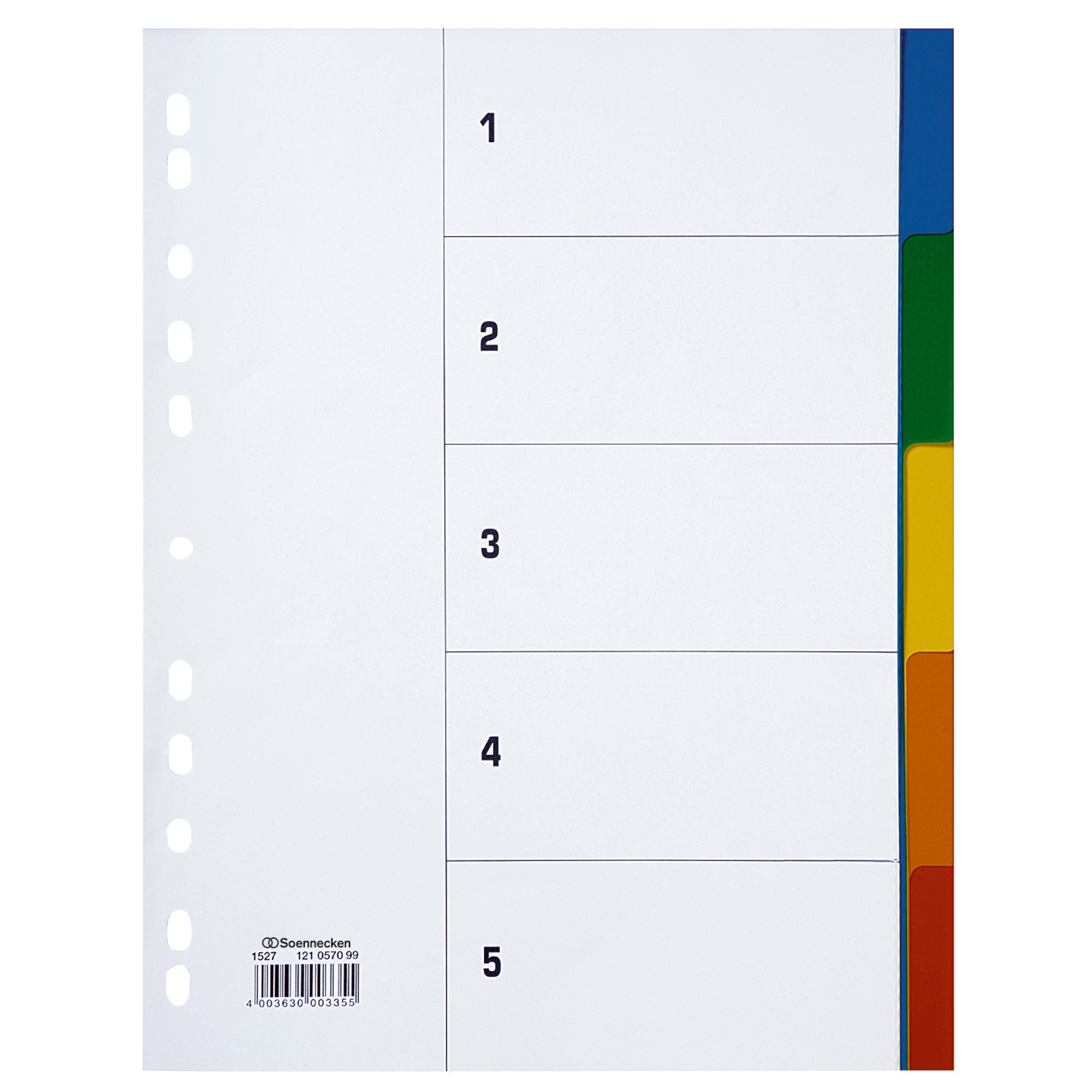 Soennecken Ordnerregister, DIN A4