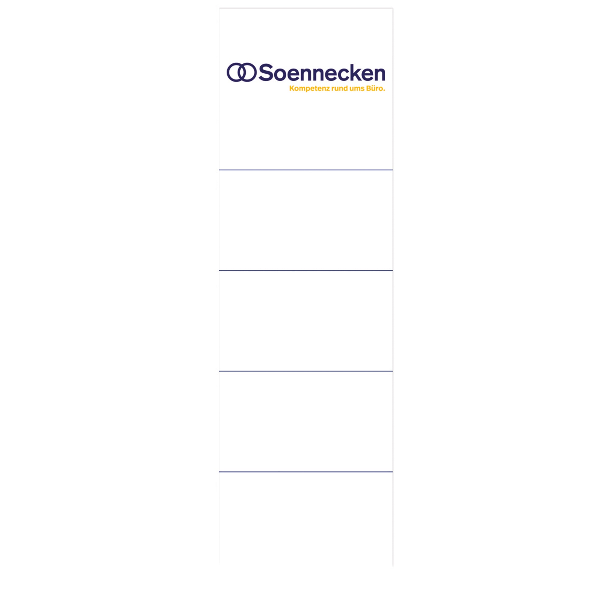 Ordneretikett Ordnerrückenetikett