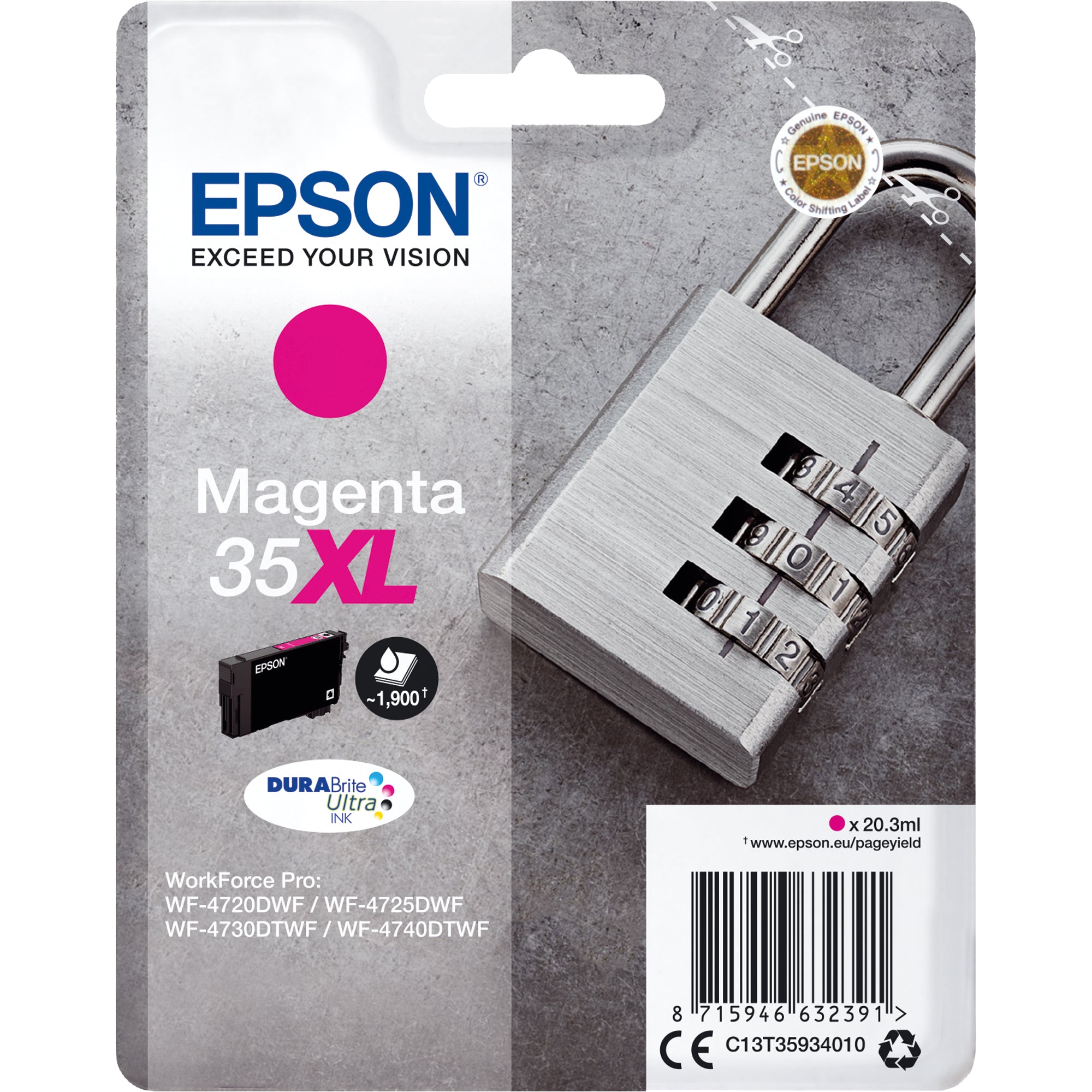 Epson Tintenpatrone, magenta