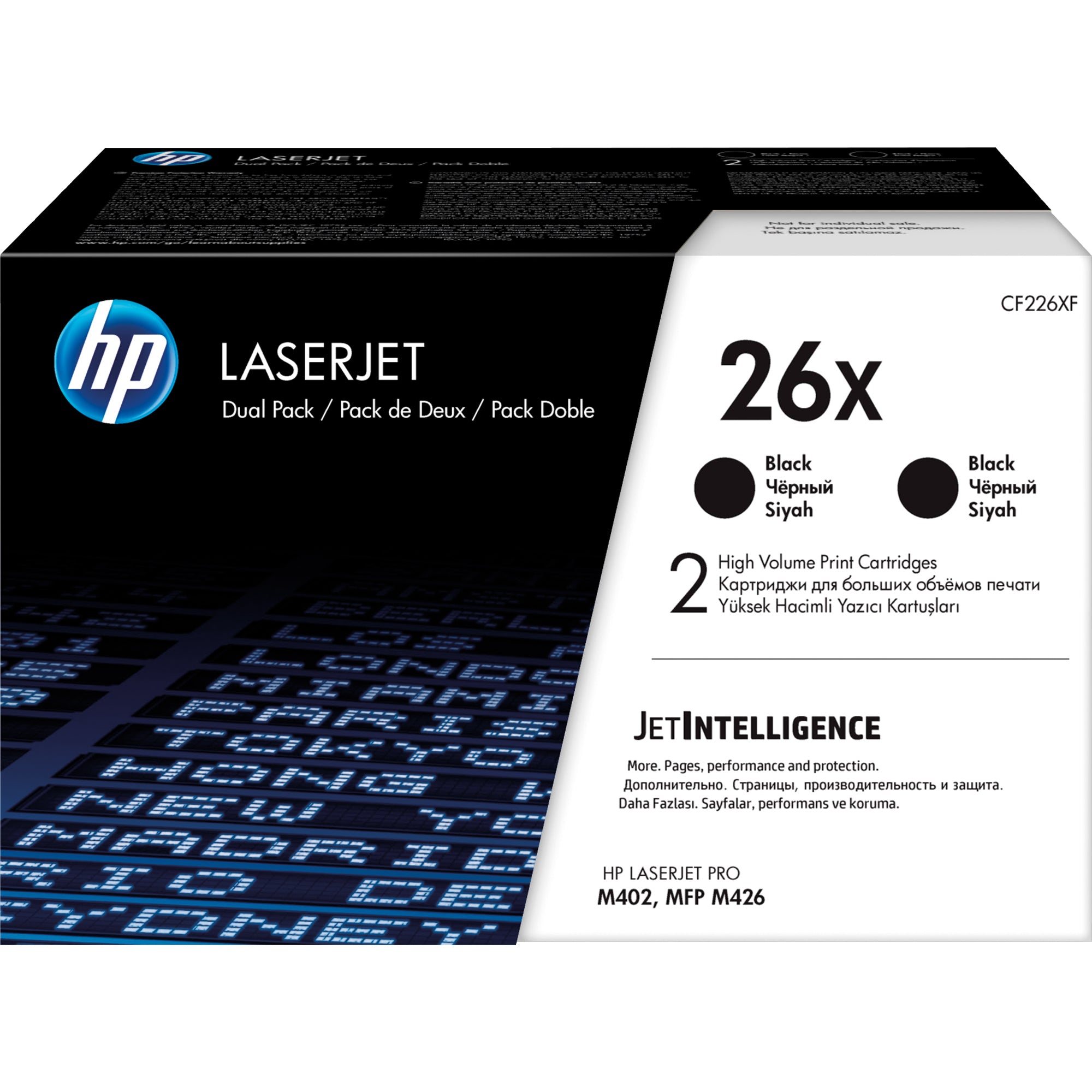 HP Toner, schwarz